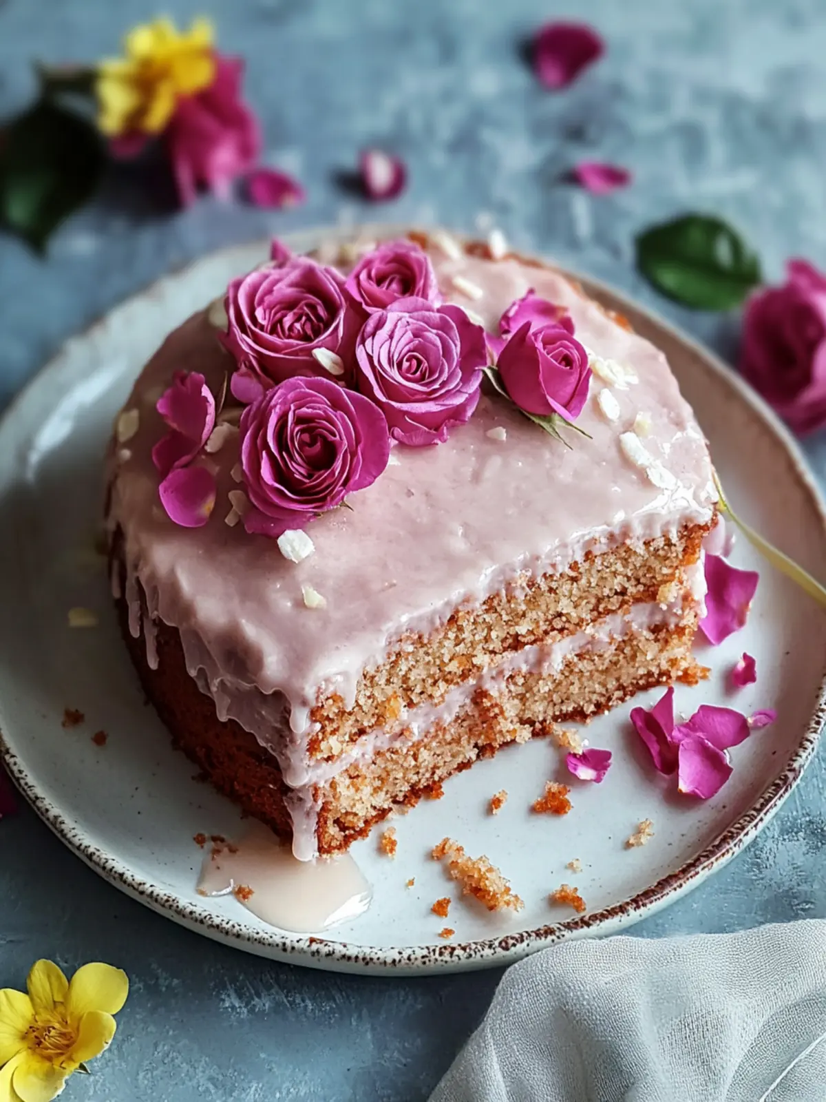 Rose Honey Cake