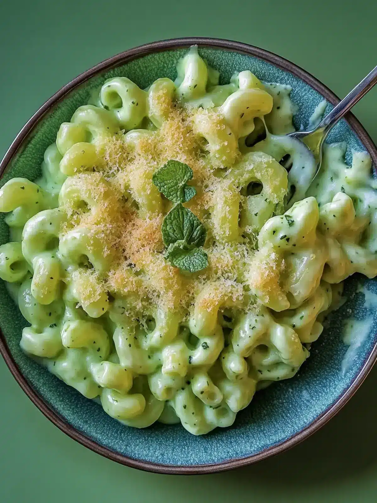 Green Mac & Cheese