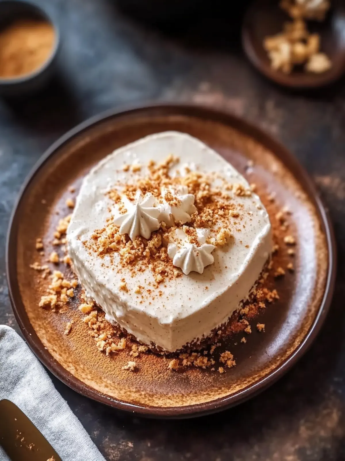 Masala Chai Milk Cake