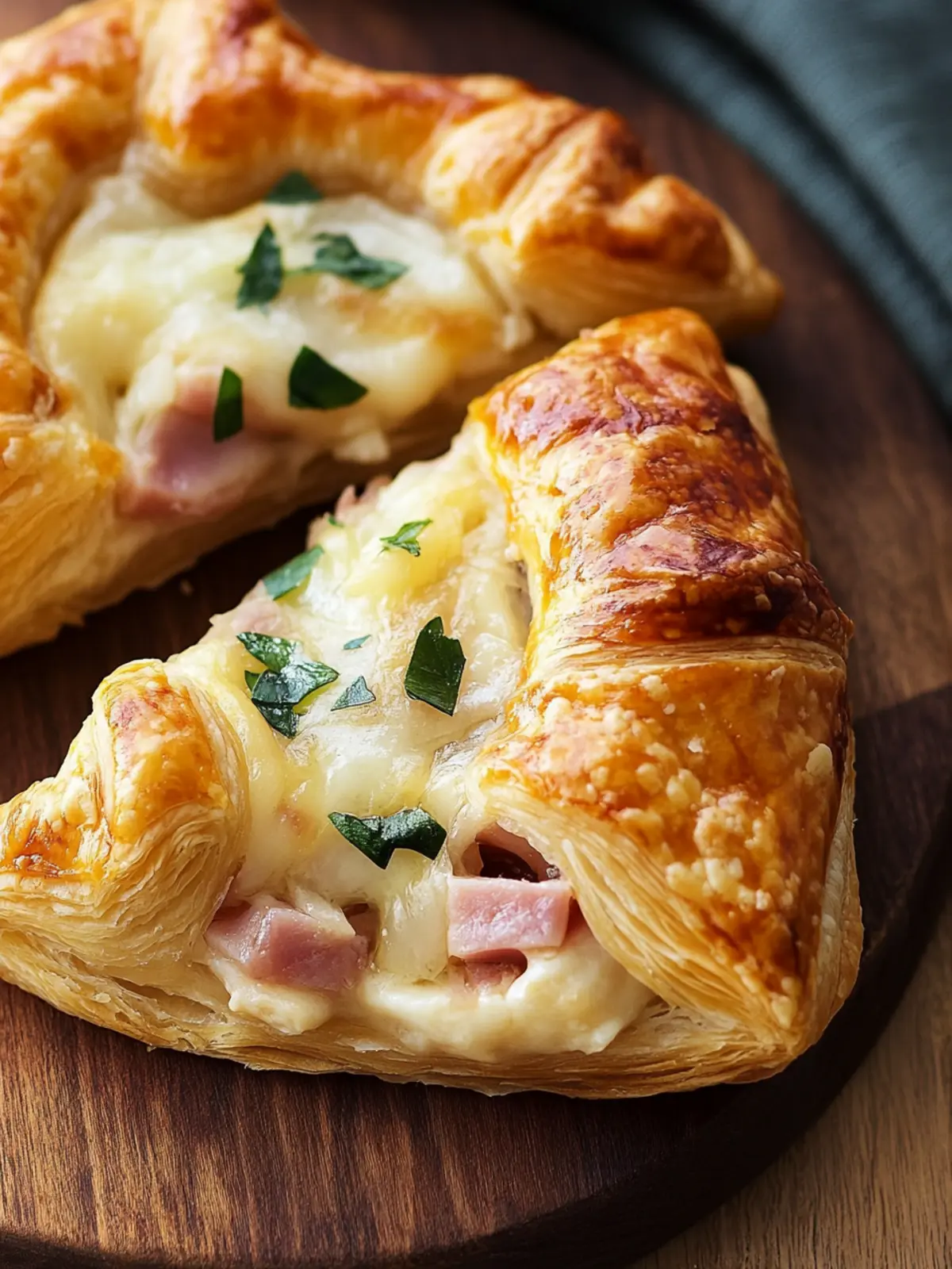 Ham and Cheese Puff Pastry