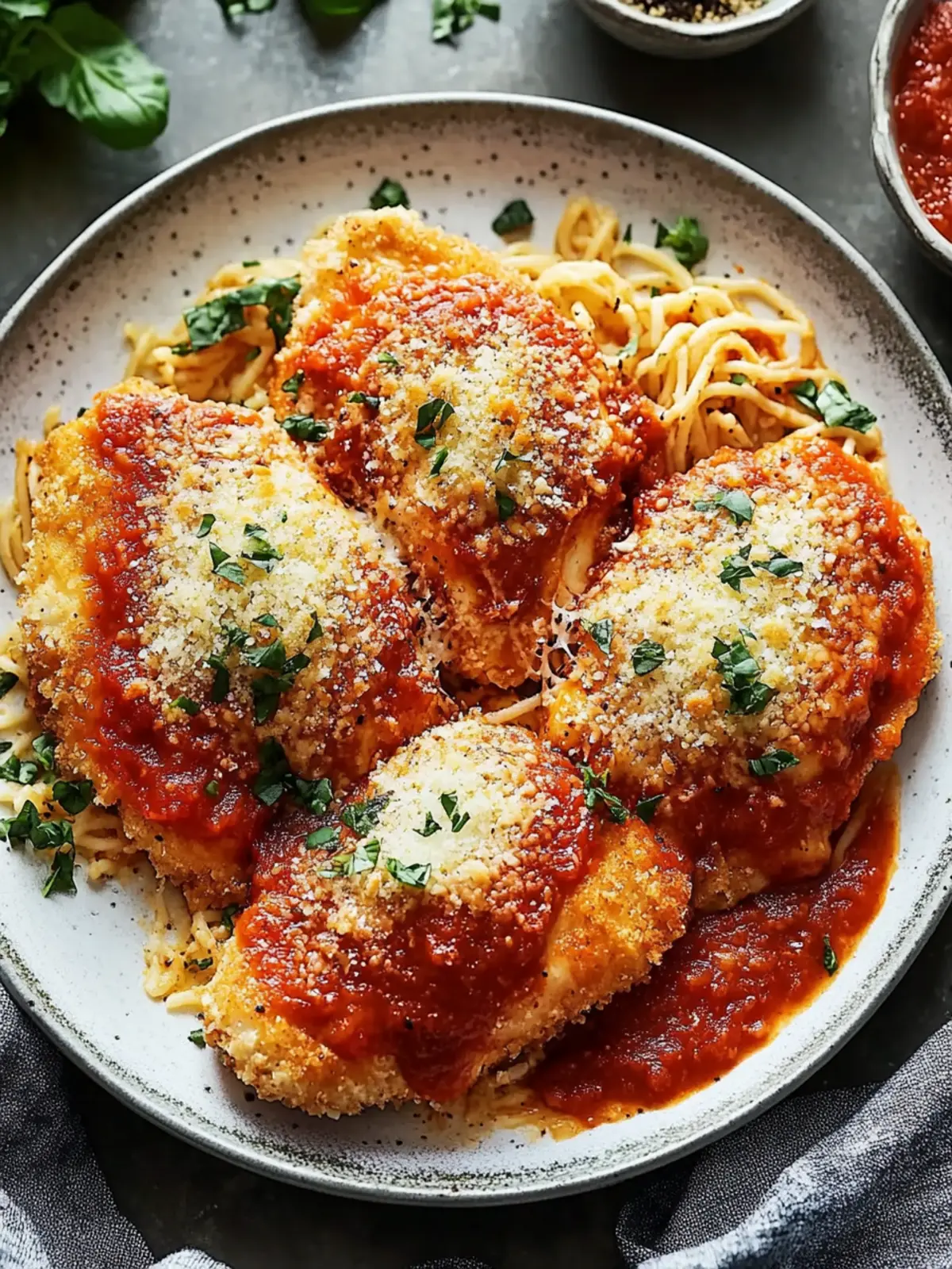 Crispy Chicken Parmesan