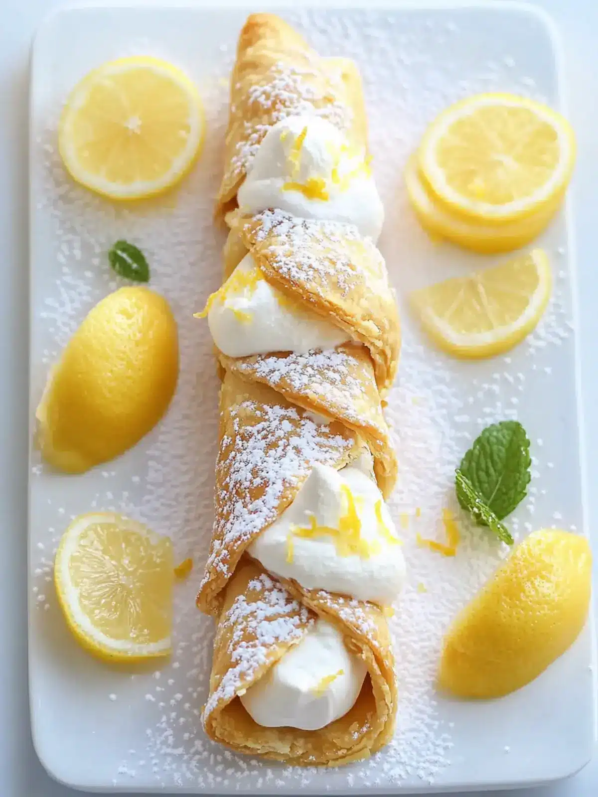 Lemon Meringue Pie Cannoli