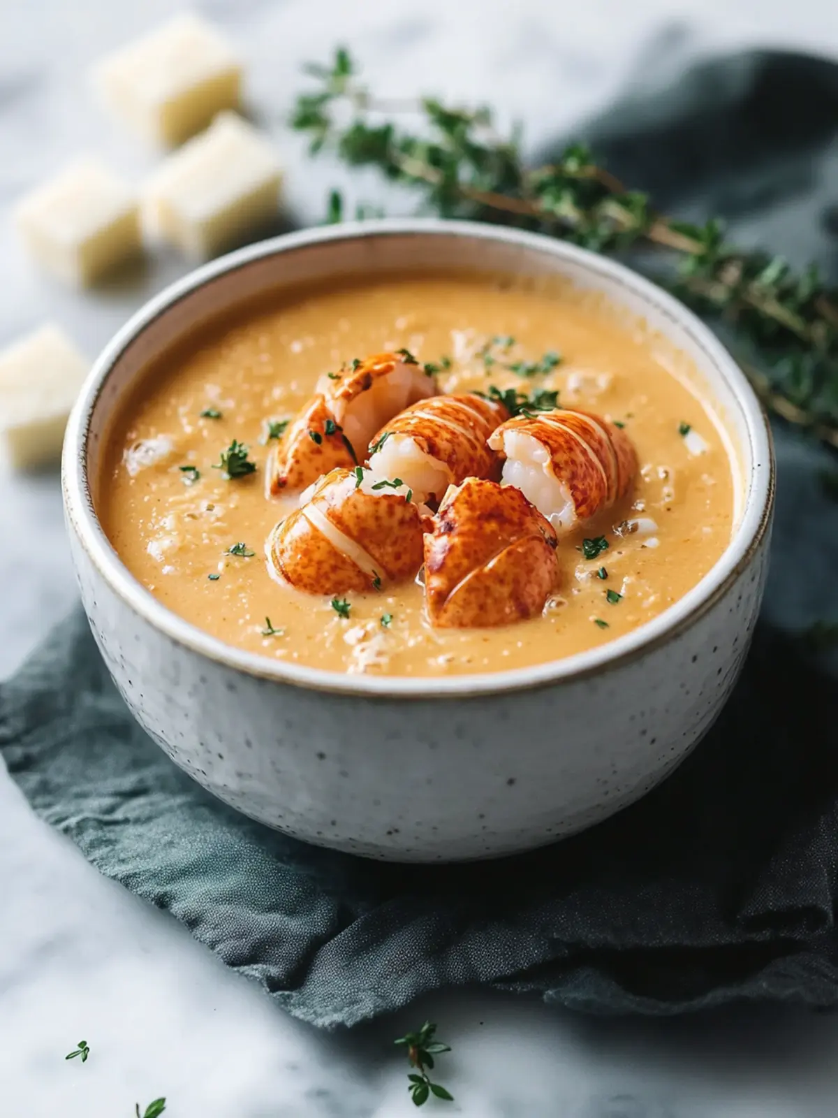 Langostino Lobster Bisque