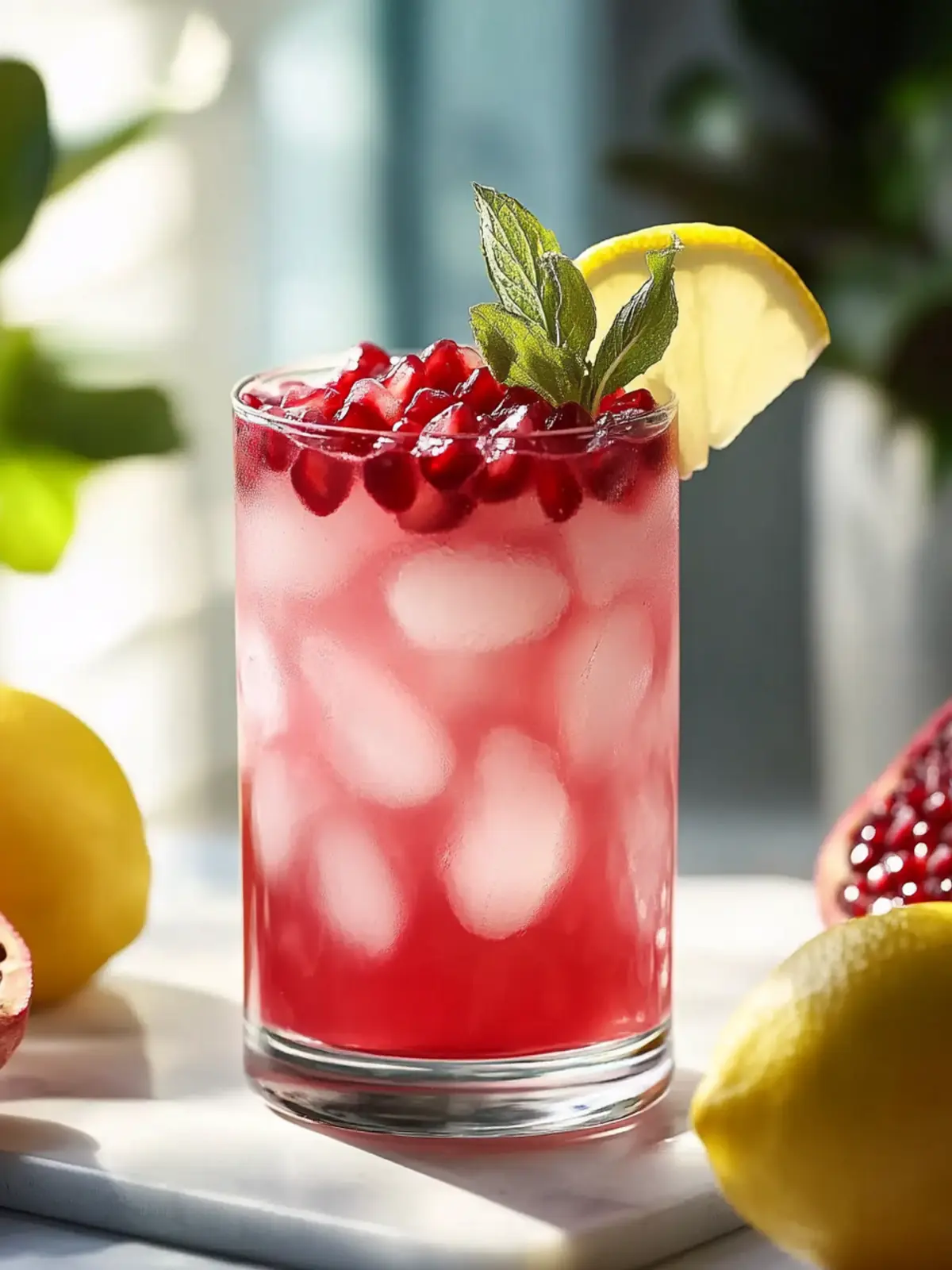 Pomegranate Lemonade