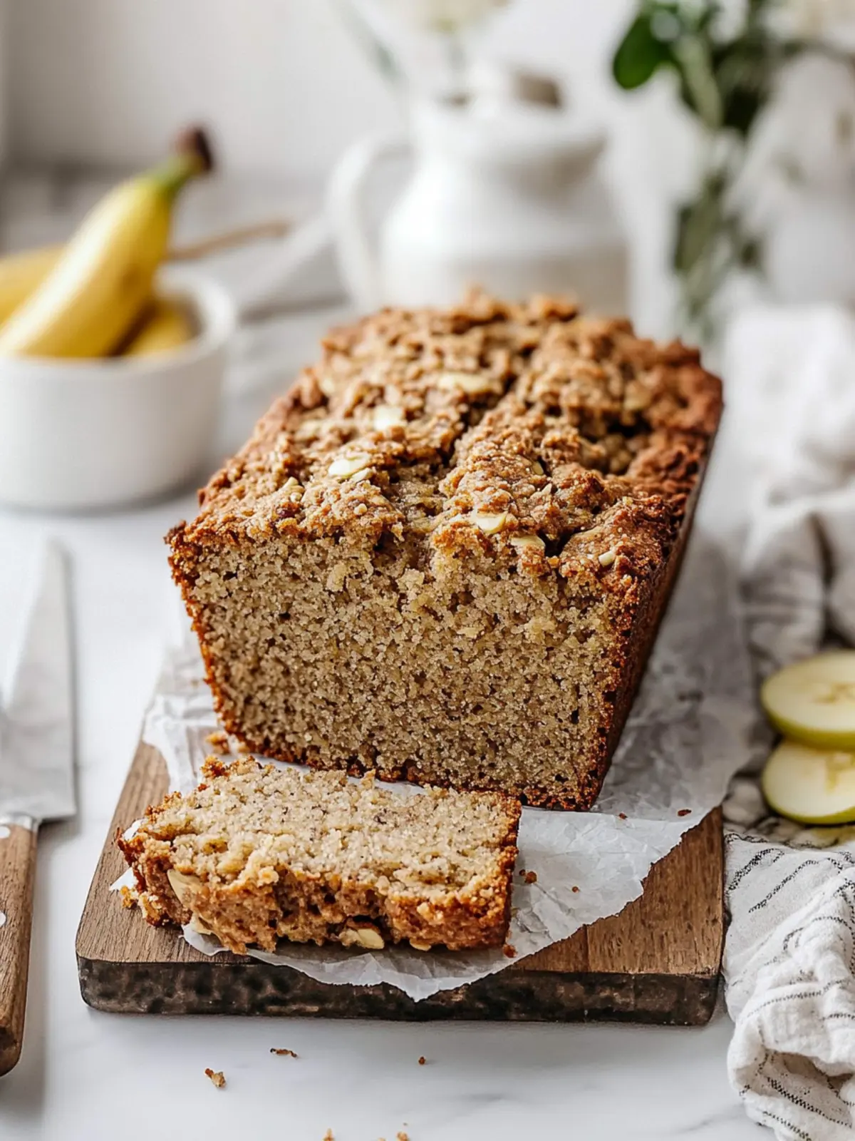 Apple Banana Bread