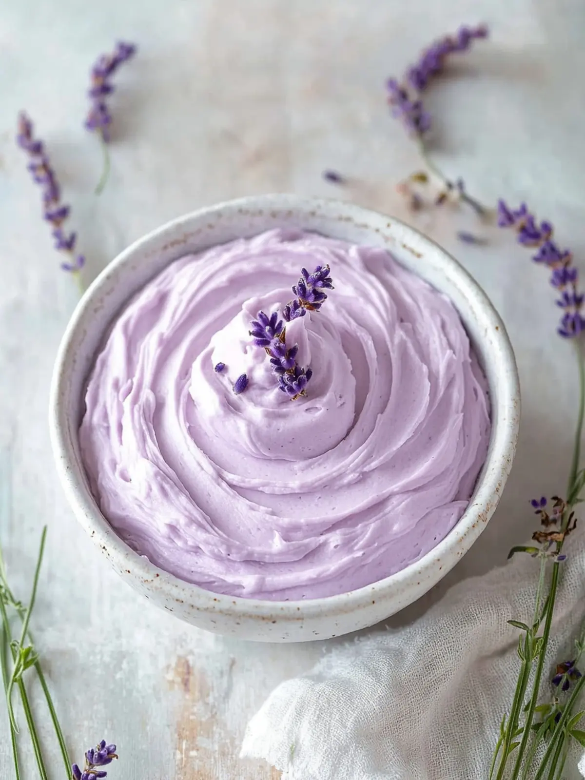 Lavender Buttercream Frosting