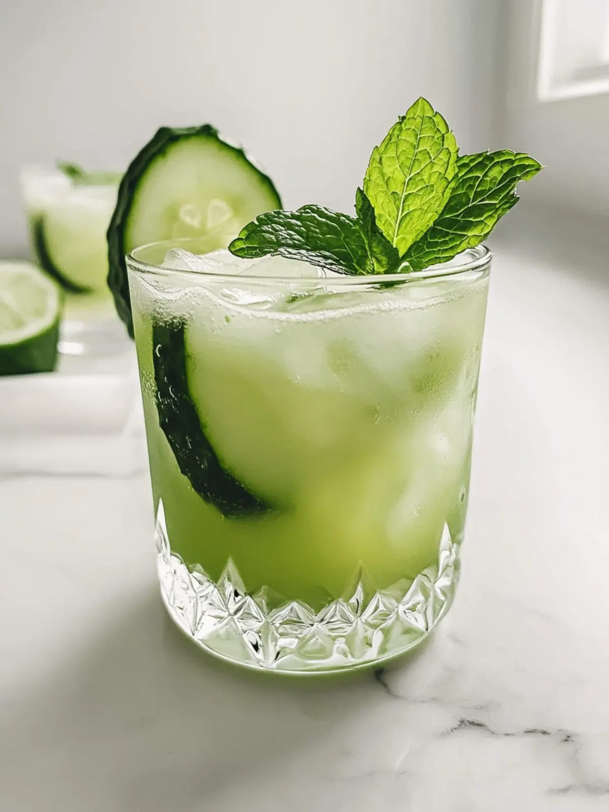 Cucumber Mint Mocktail