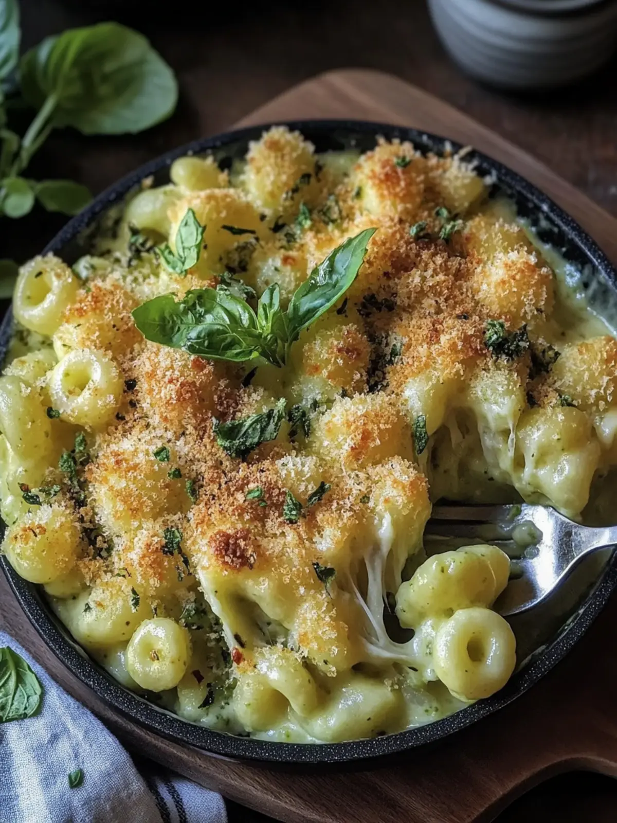 Green Mac & Cheese