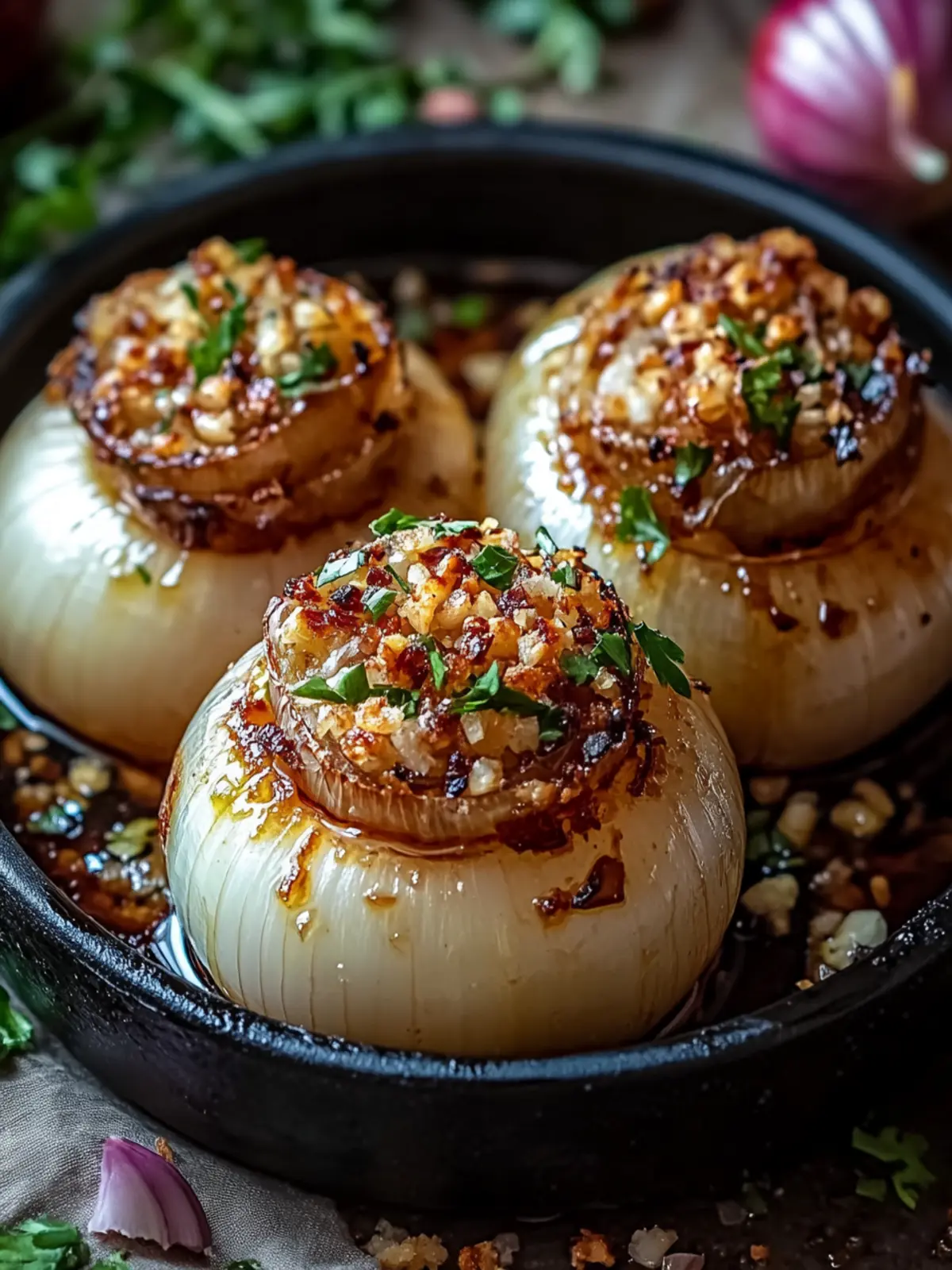 Middle Eastern Stuffed Onions