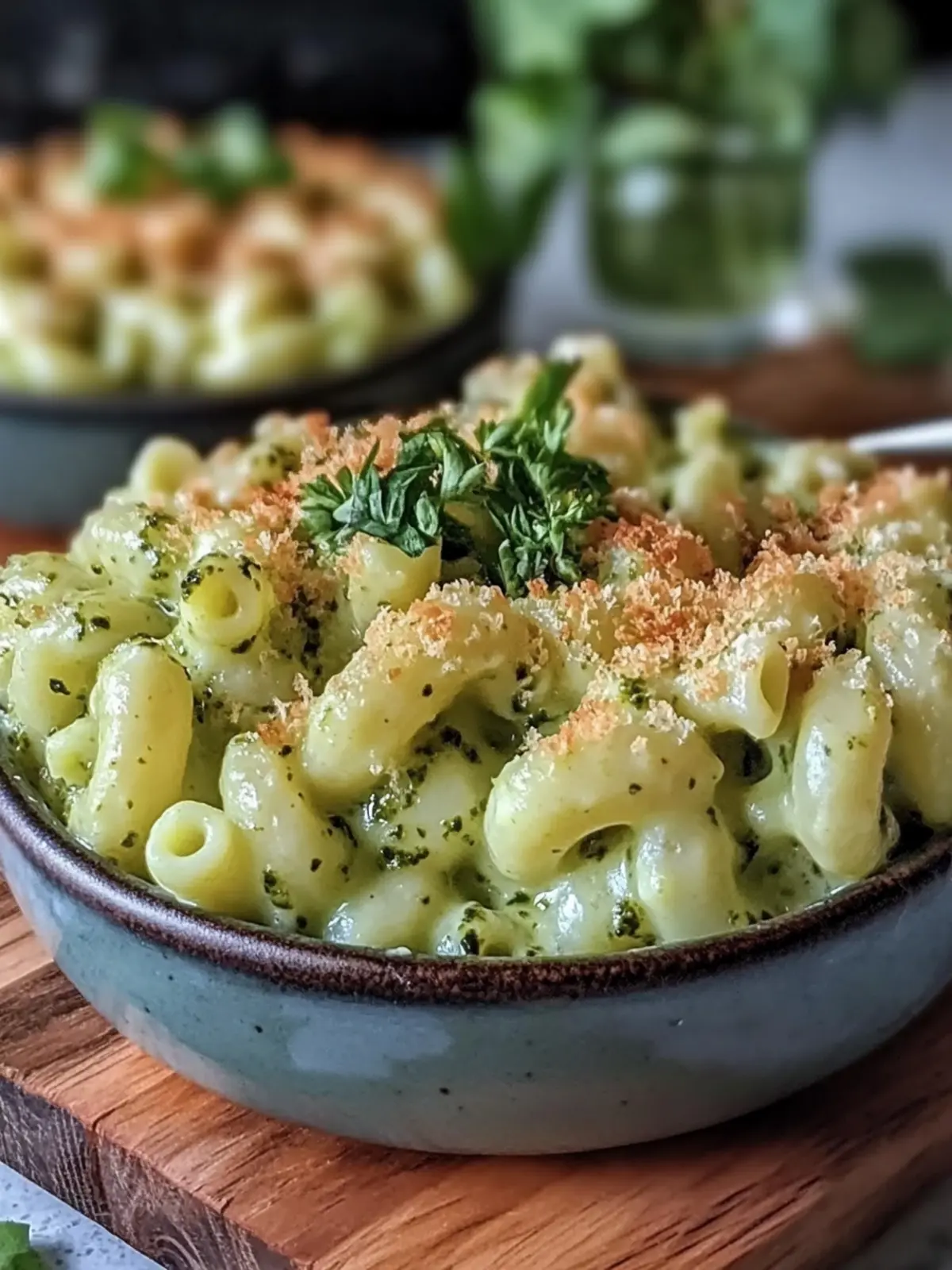 Green Mac & Cheese