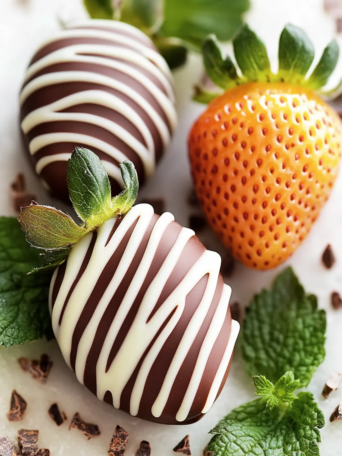 Easter Chocolate-Covered Strawberries