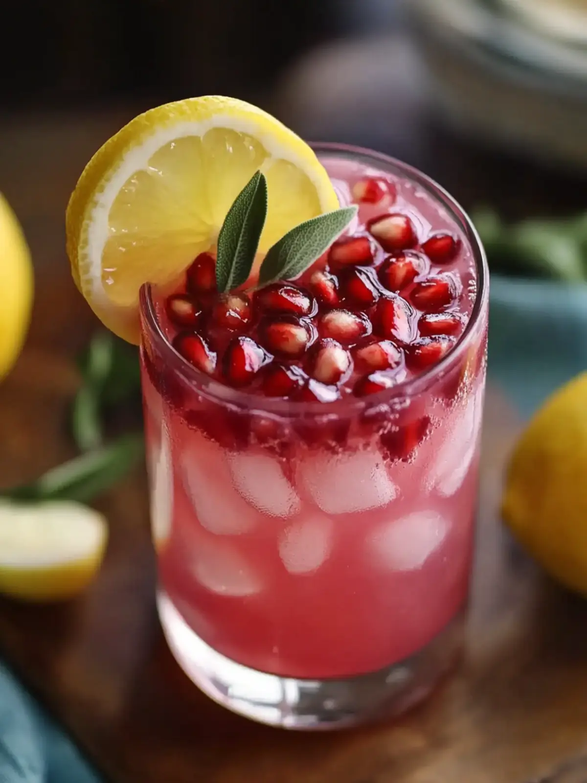 Pomegranate Lemonade