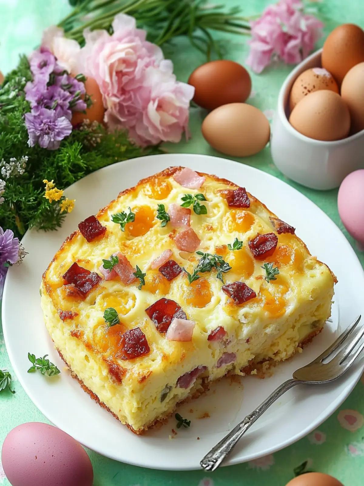 Easter Brunch Egg Bake