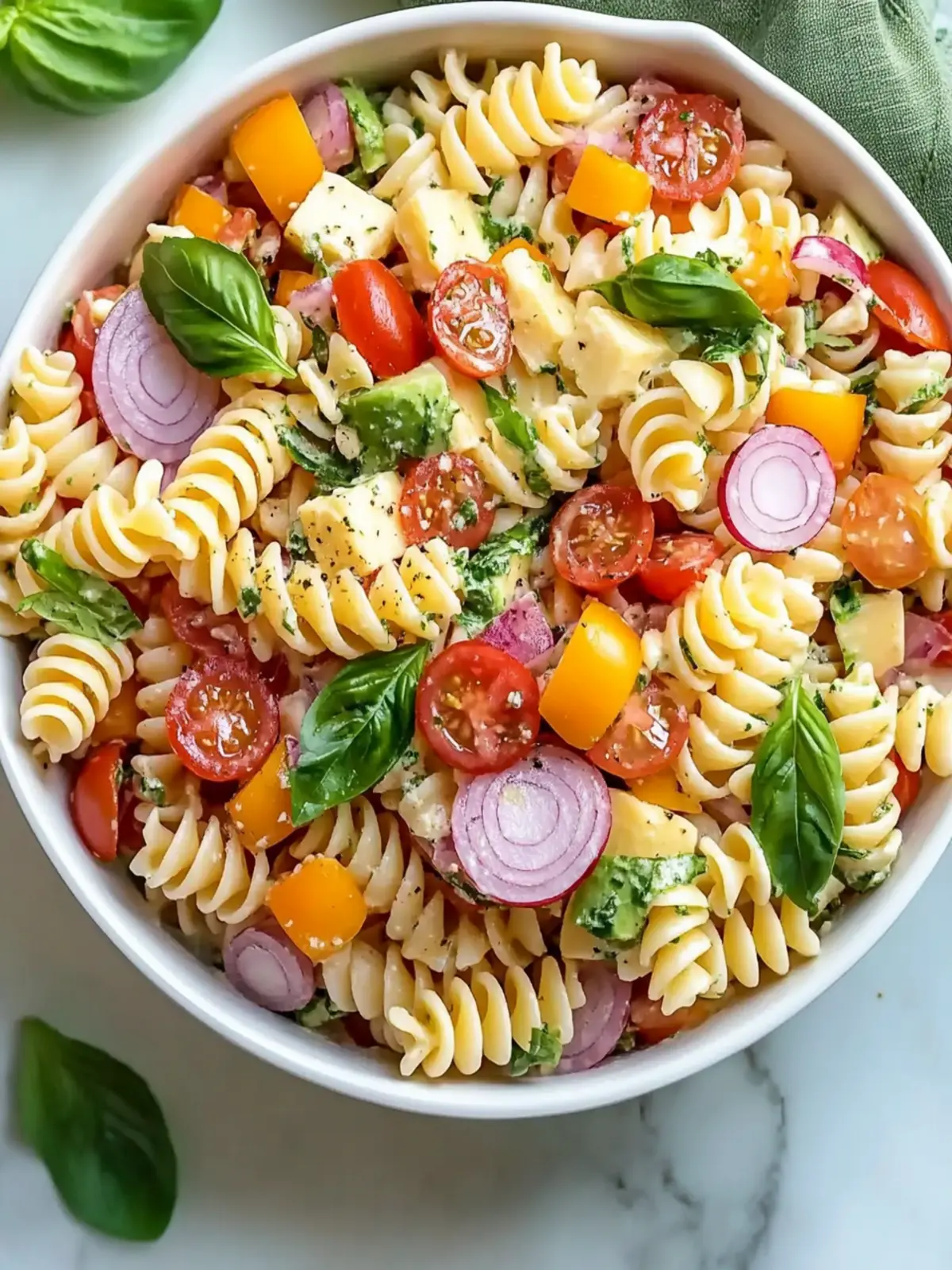 Irresistible Classic High Protein Italian Pasta Salad Recipe