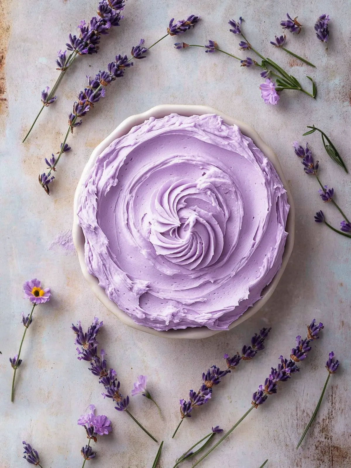 Lavender Buttercream Frosting