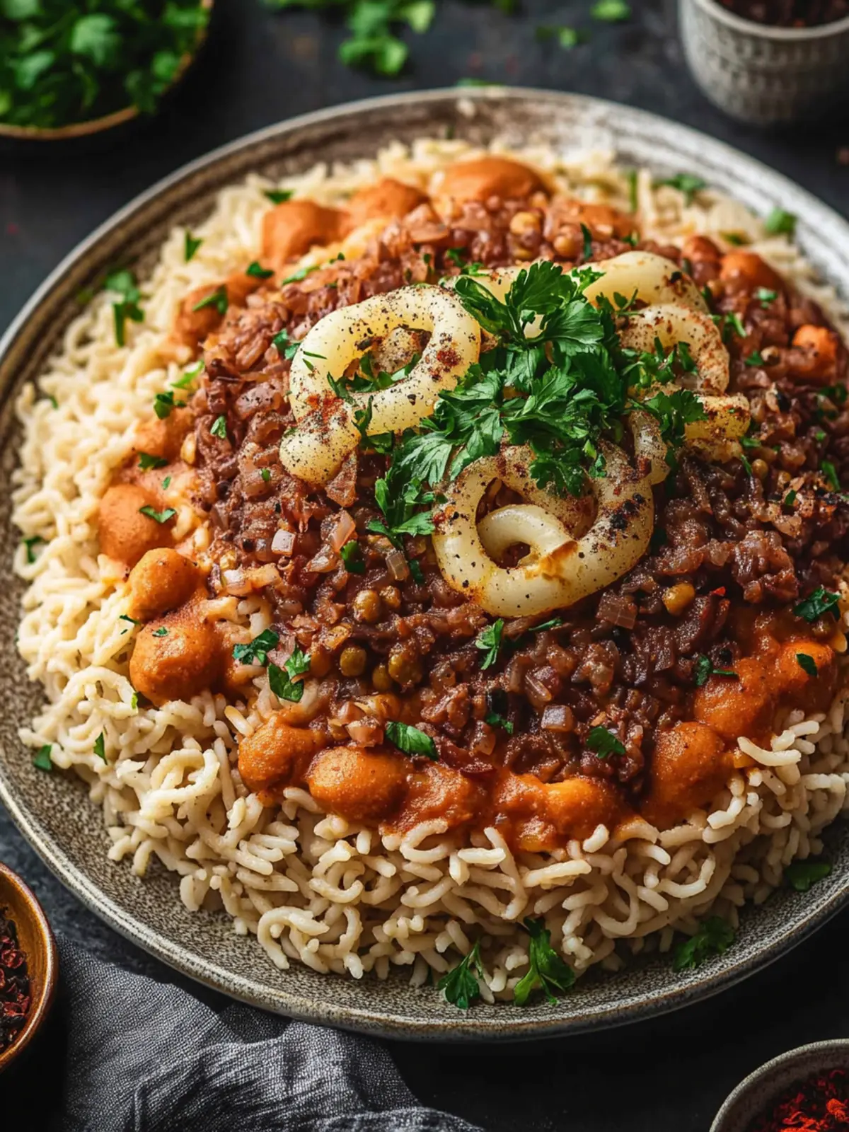 Egyptian Koshari
