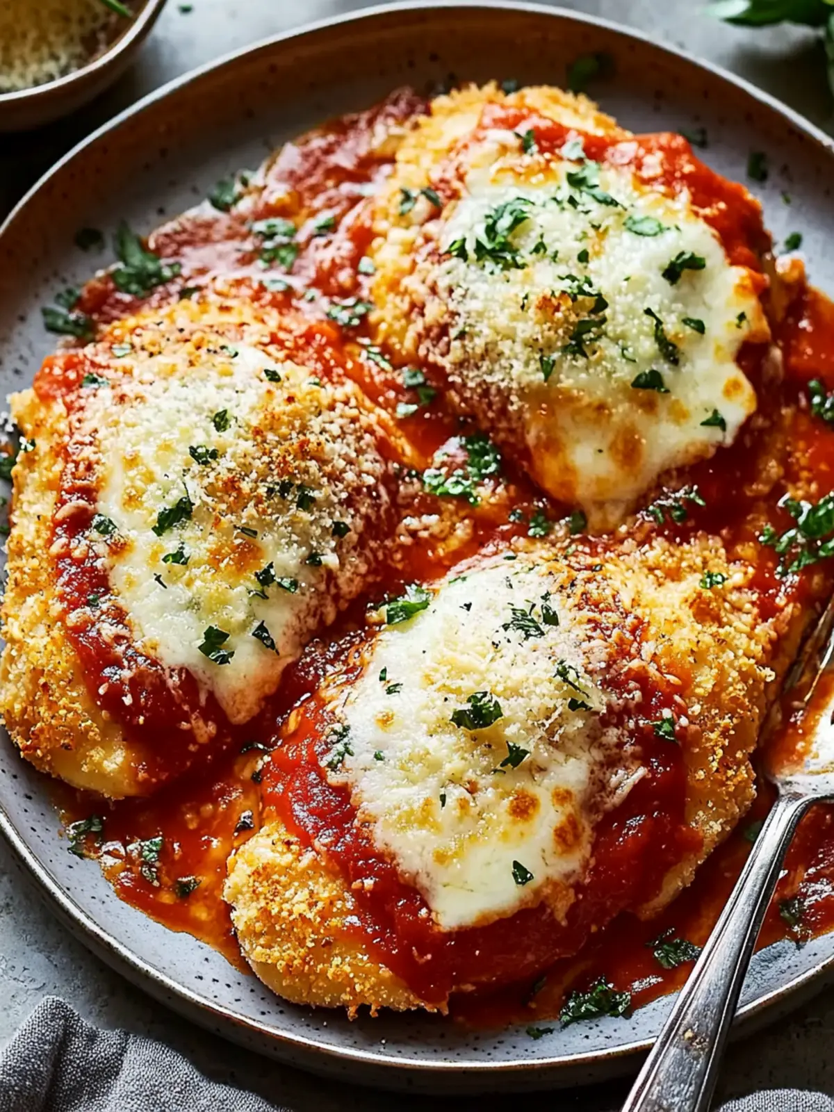 Crispy Chicken Parmesan