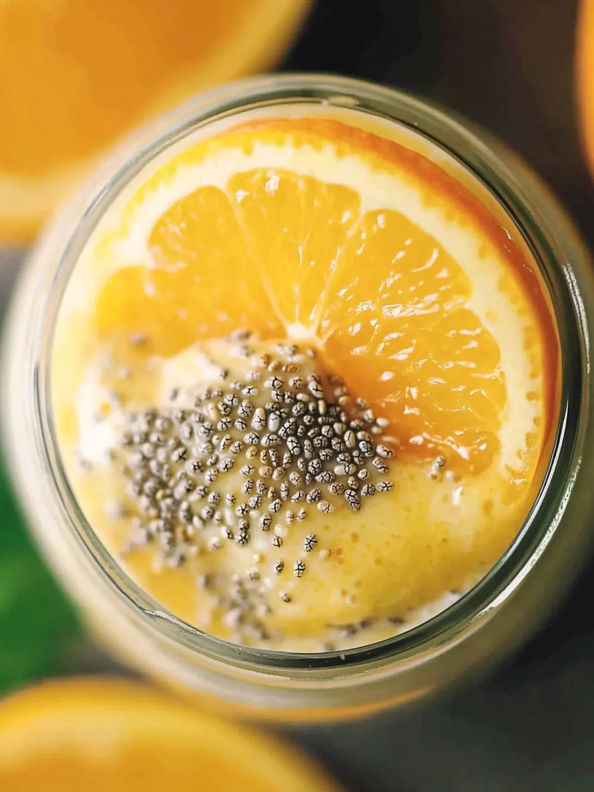 Orange Creamsicle Chia Pudding