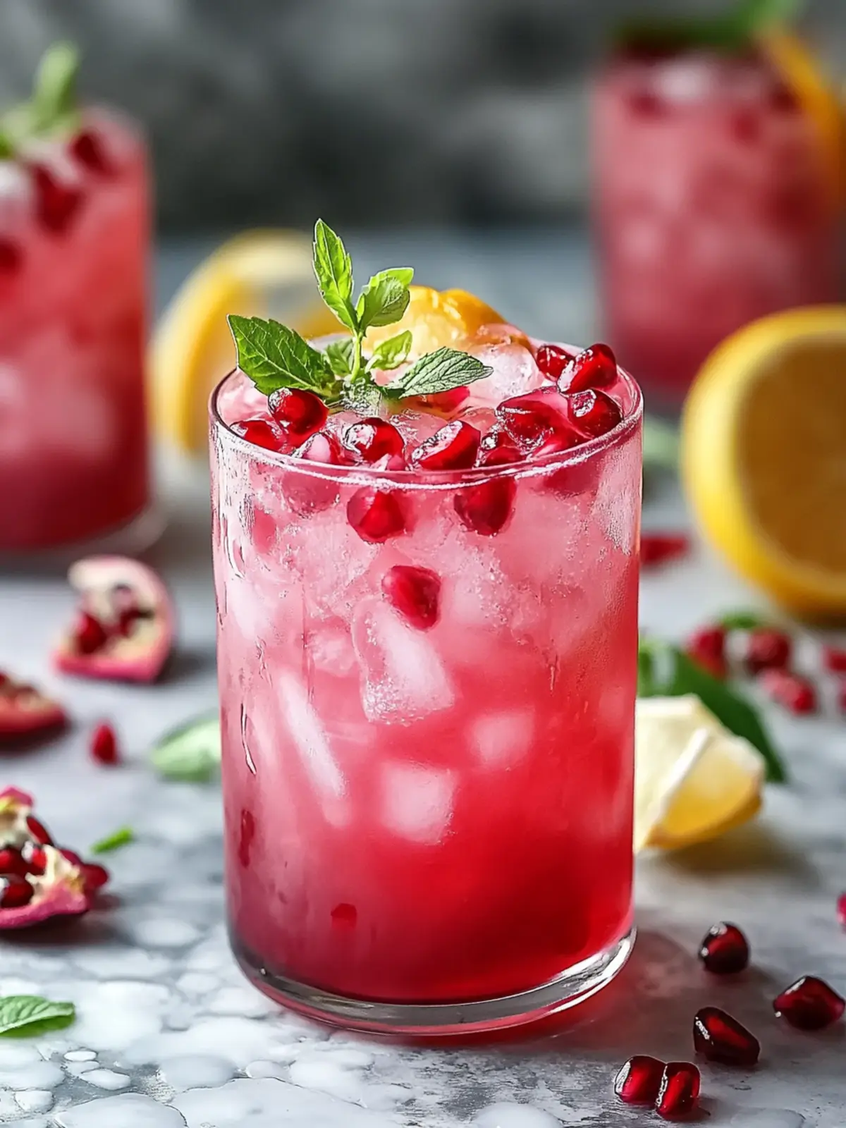 Pomegranate Lemonade