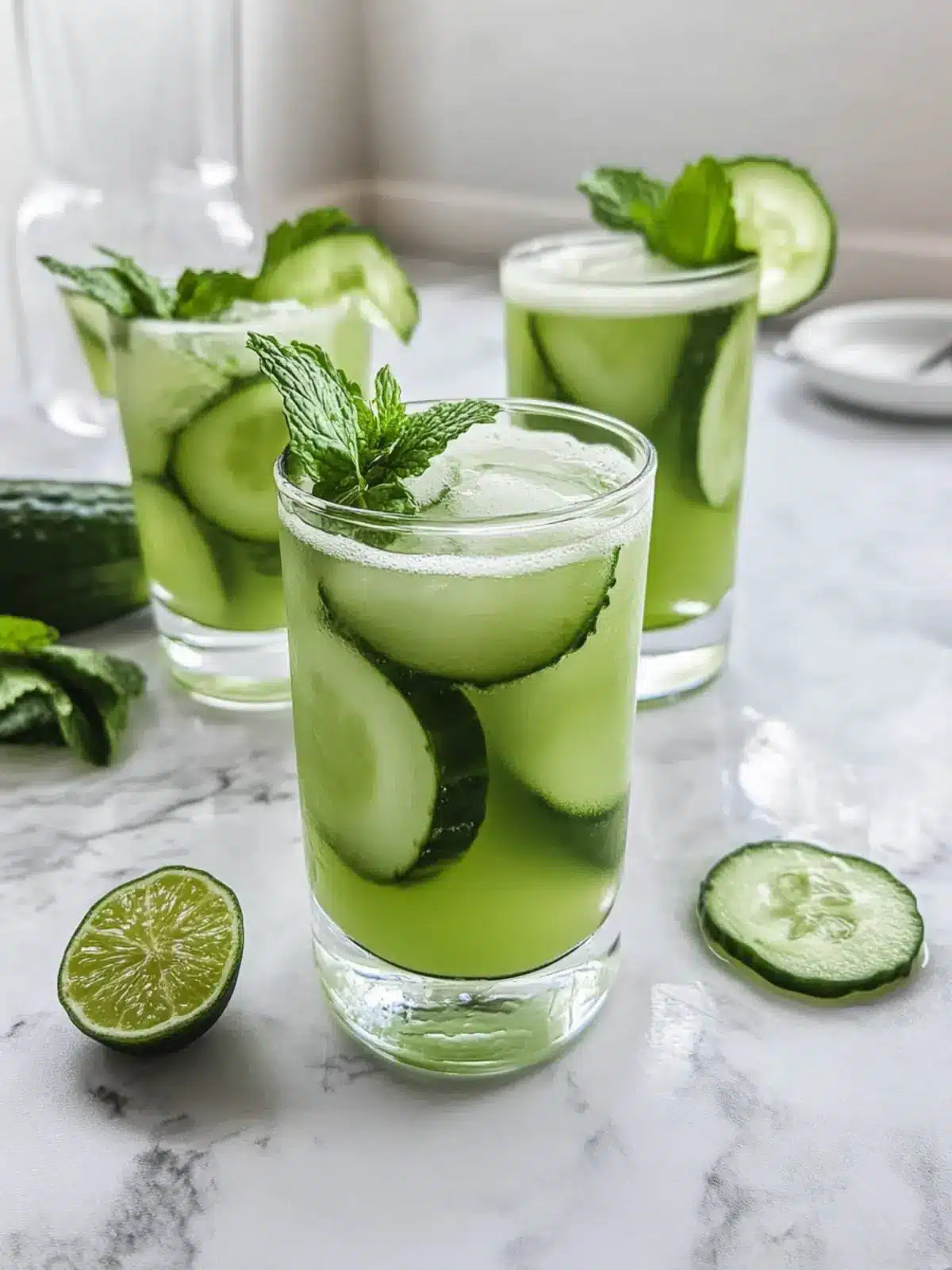 Cucumber Mint Mocktail