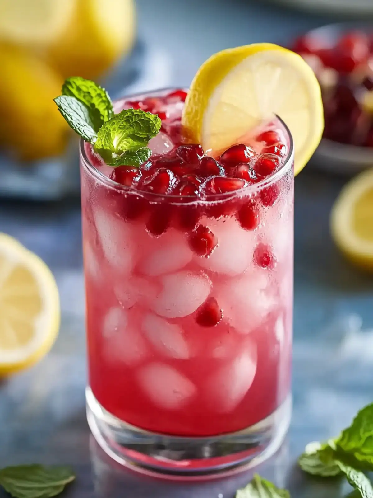 Pomegranate Lemonade