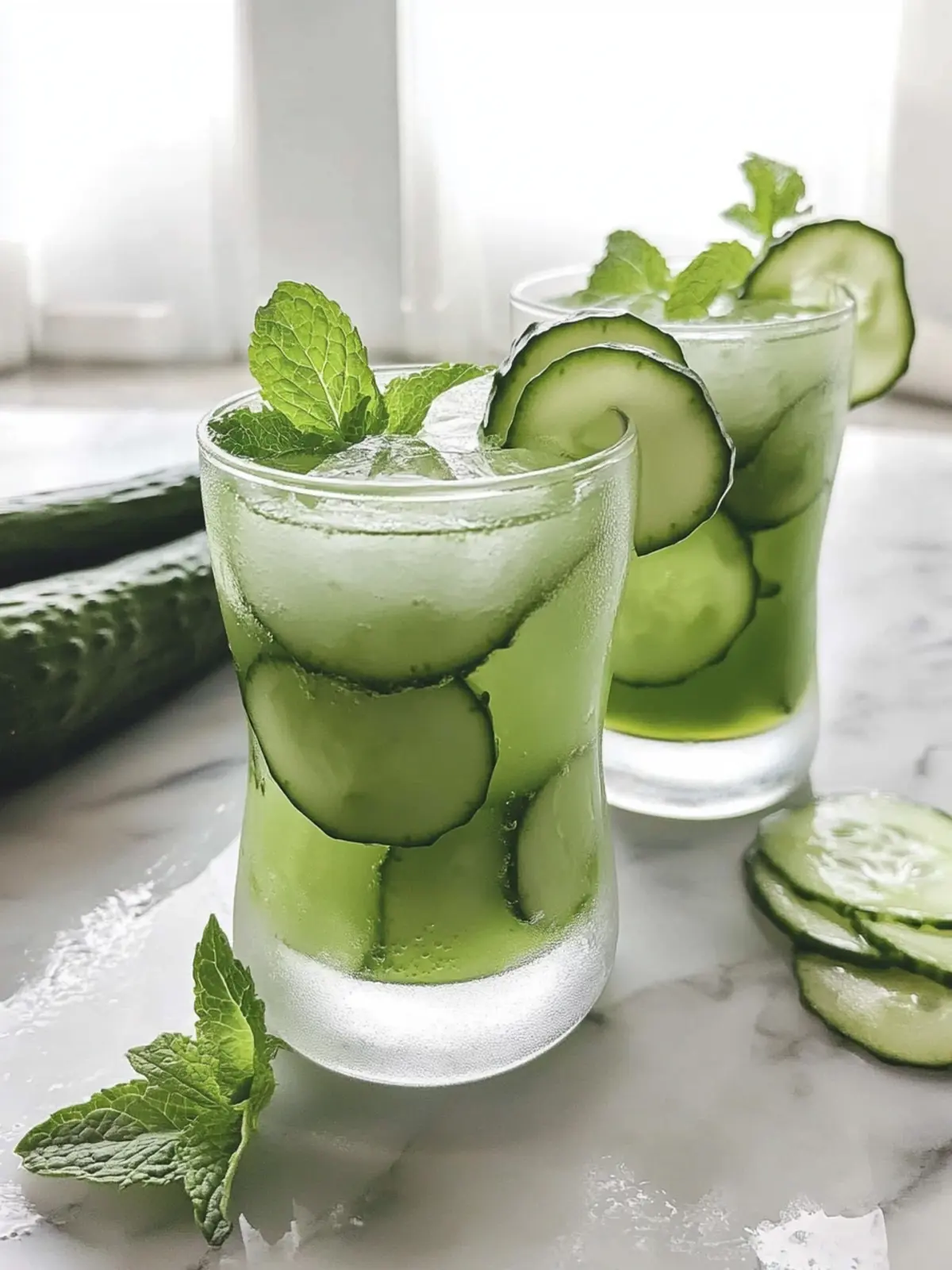 Cucumber Mint Mocktail