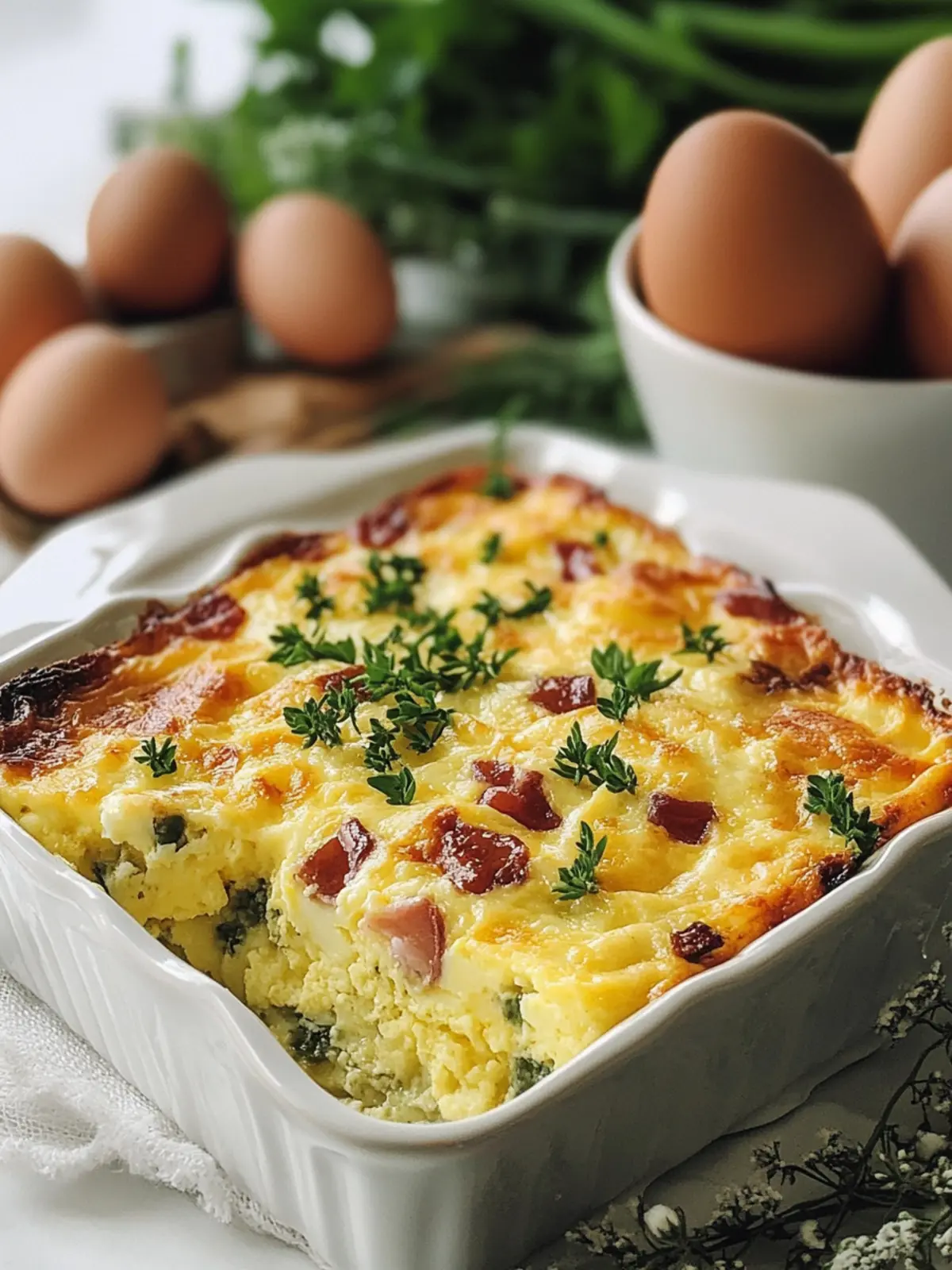 Easter Brunch Egg Bake