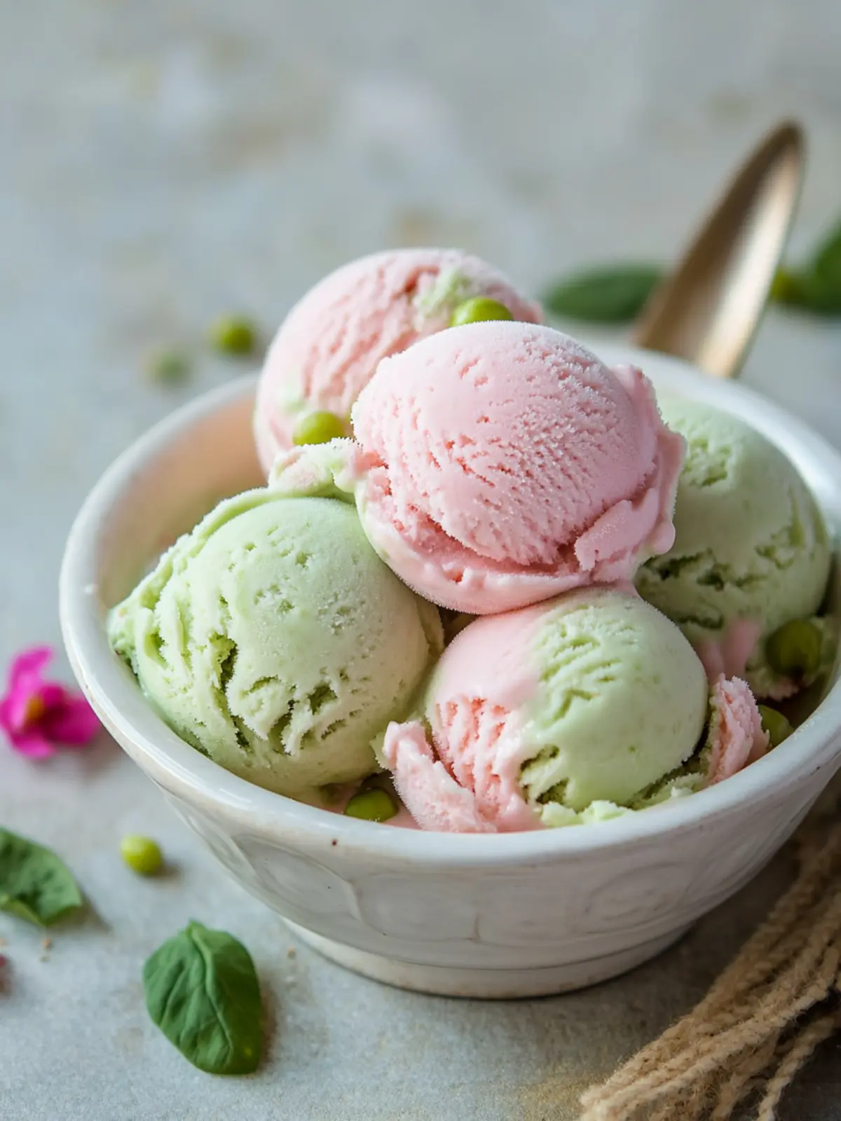 Sweet Pea Ice Cream