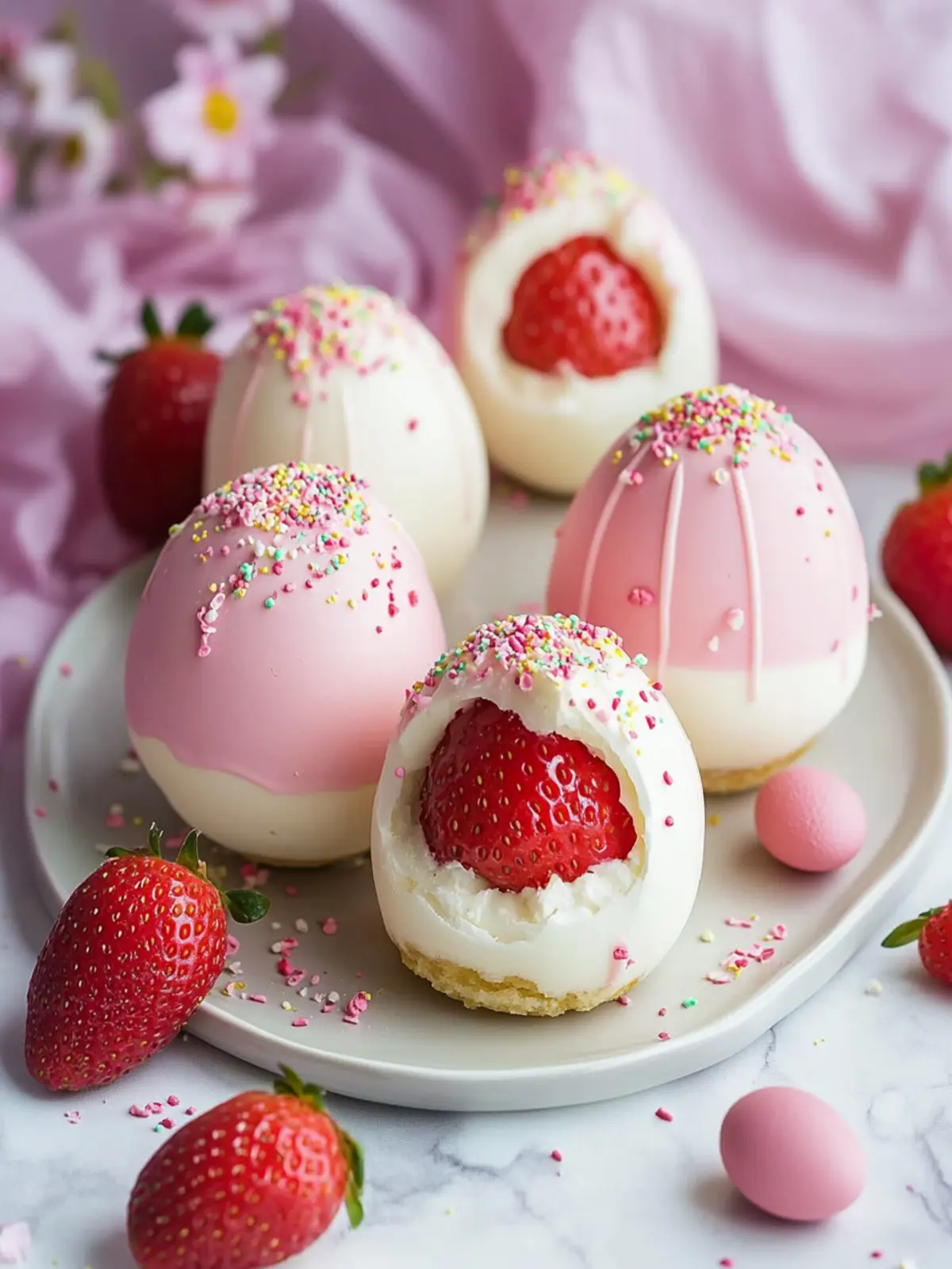 Strawberry Shortcake Easter Egg Bombs
