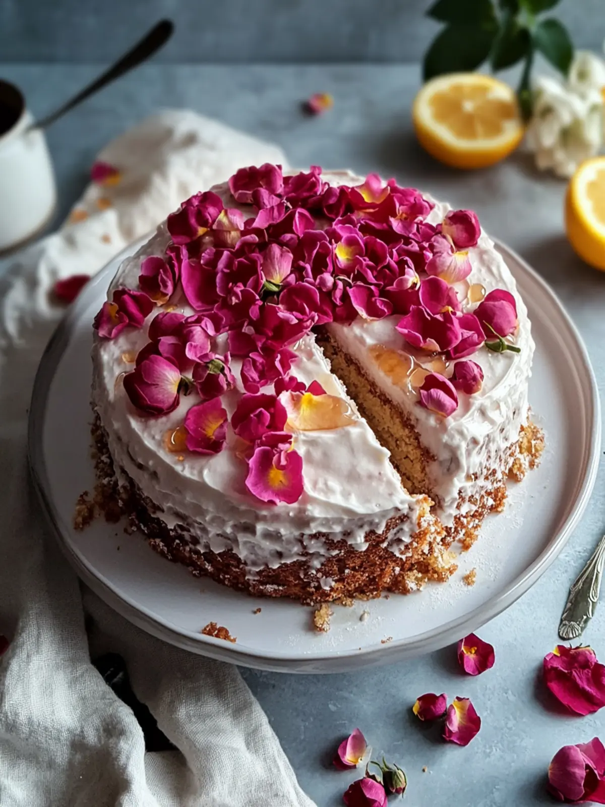 Rose Honey Cake