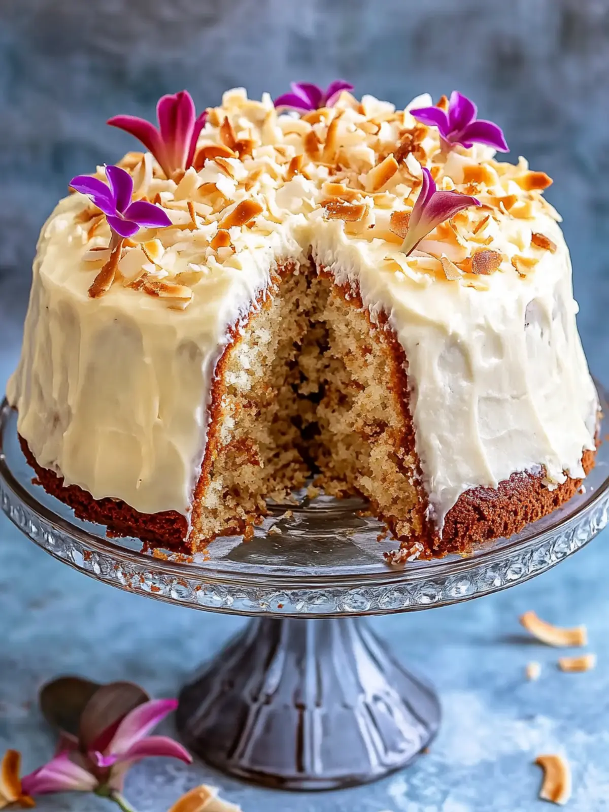 Coconut Hummingbird Cake