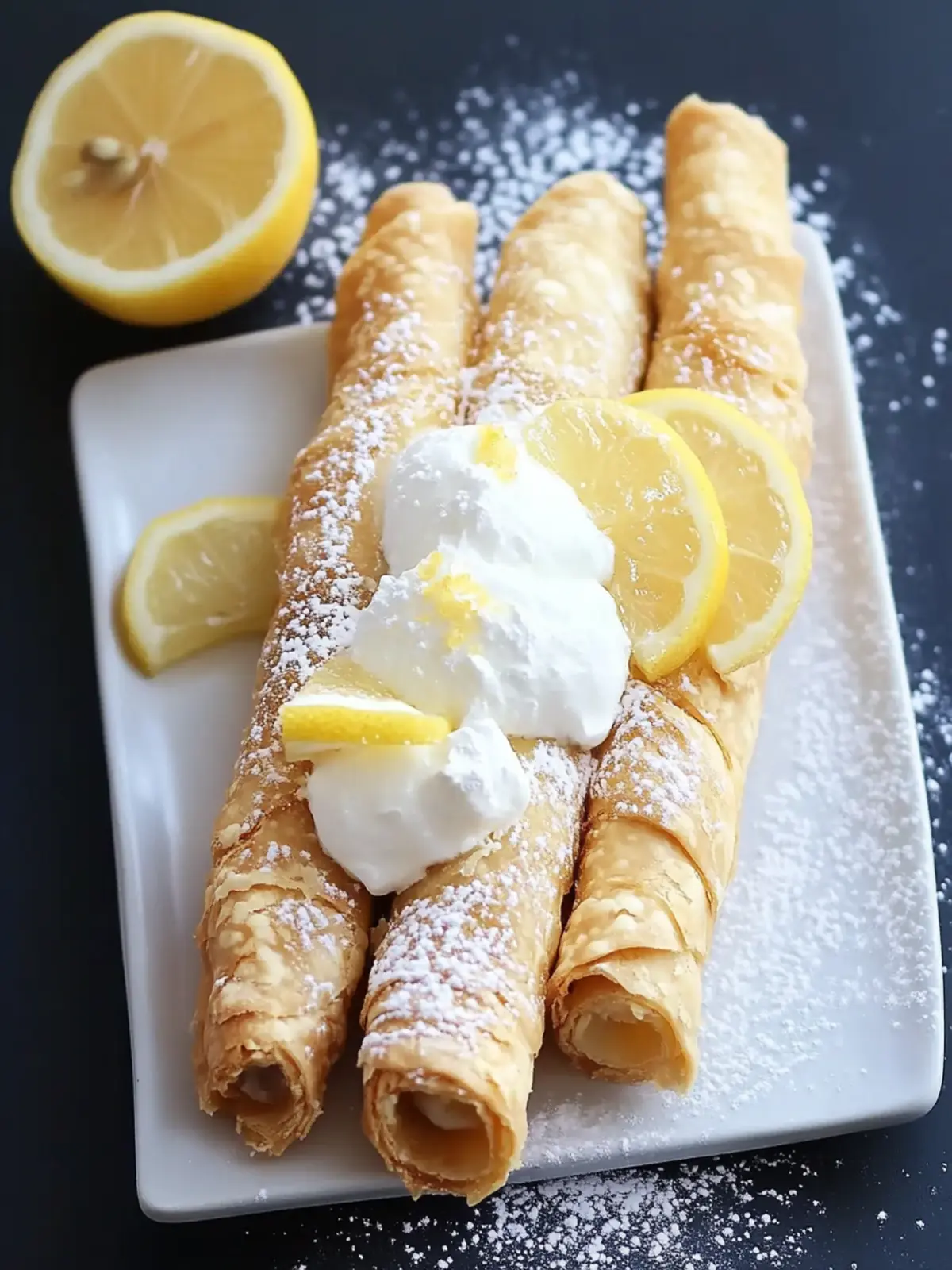 Lemon Meringue Pie Cannoli