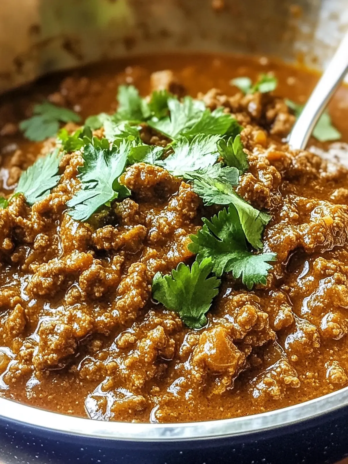 Indian Ground Beef Curry