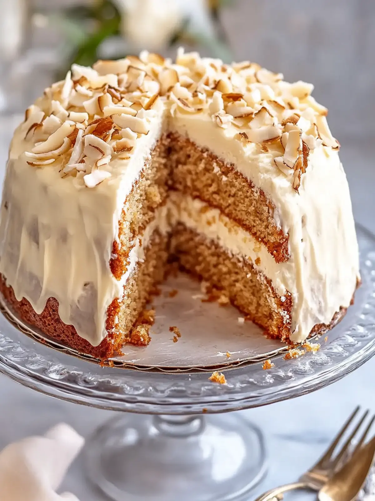 Coconut Hummingbird Cake