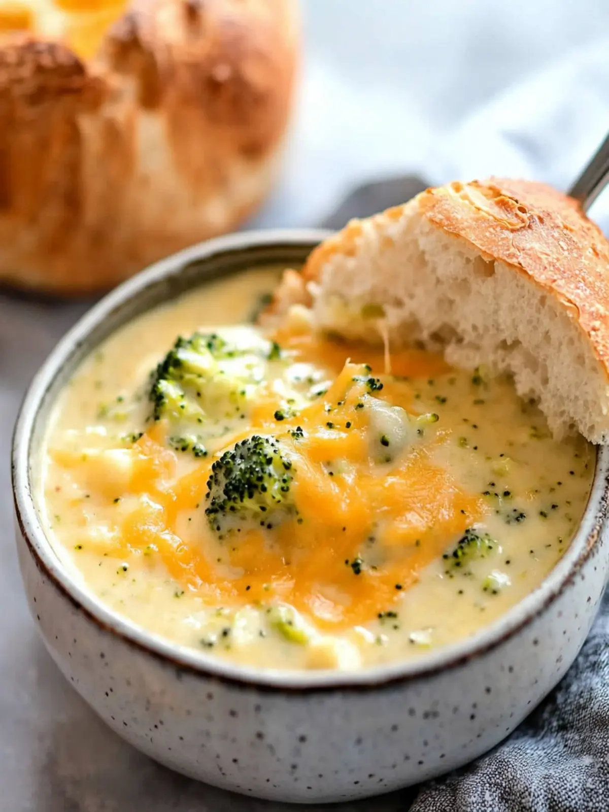 Panera Copycat Broccoli Cheddar Soup