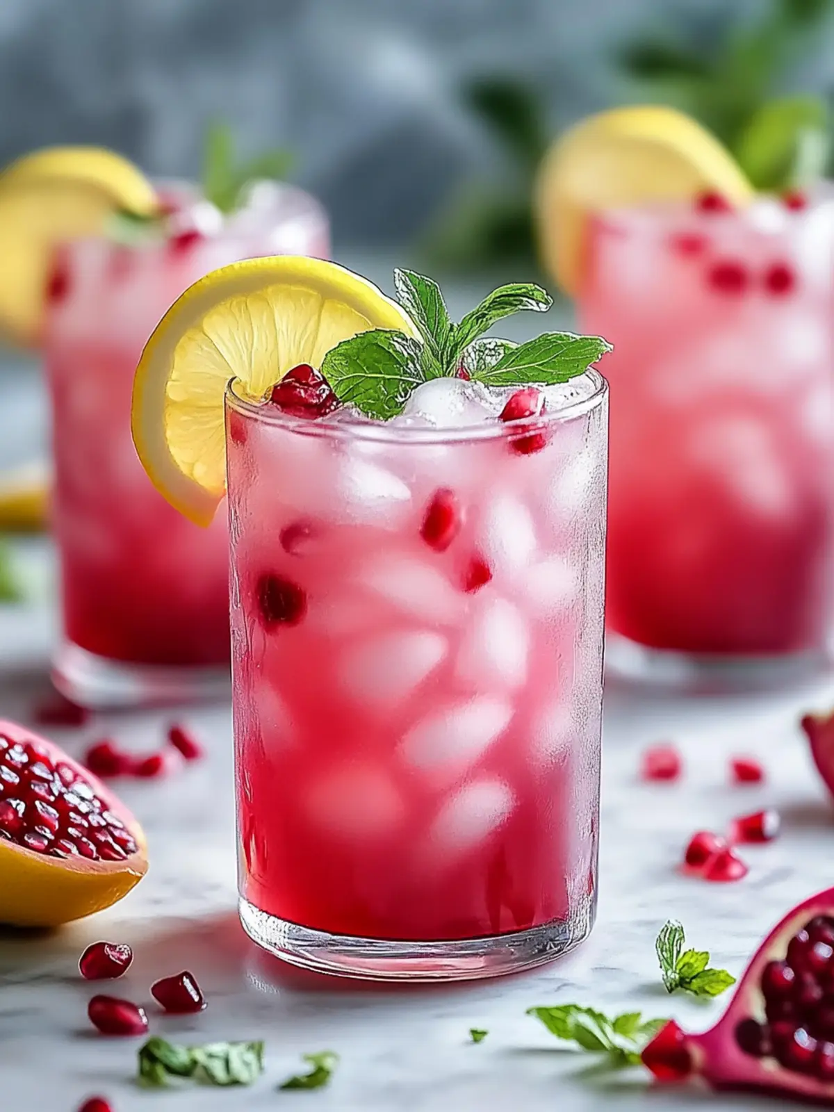 Pomegranate Lemonade