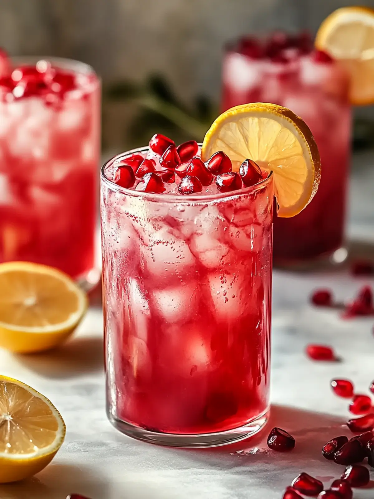 Pomegranate Lemonade