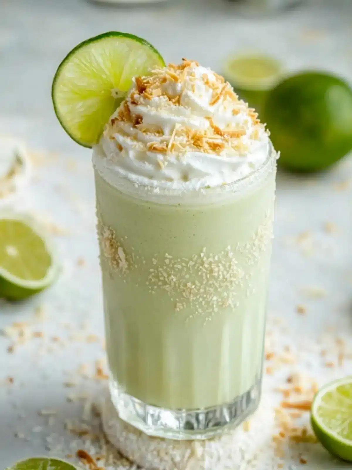 Coconut Key Lime Pie Smoothie