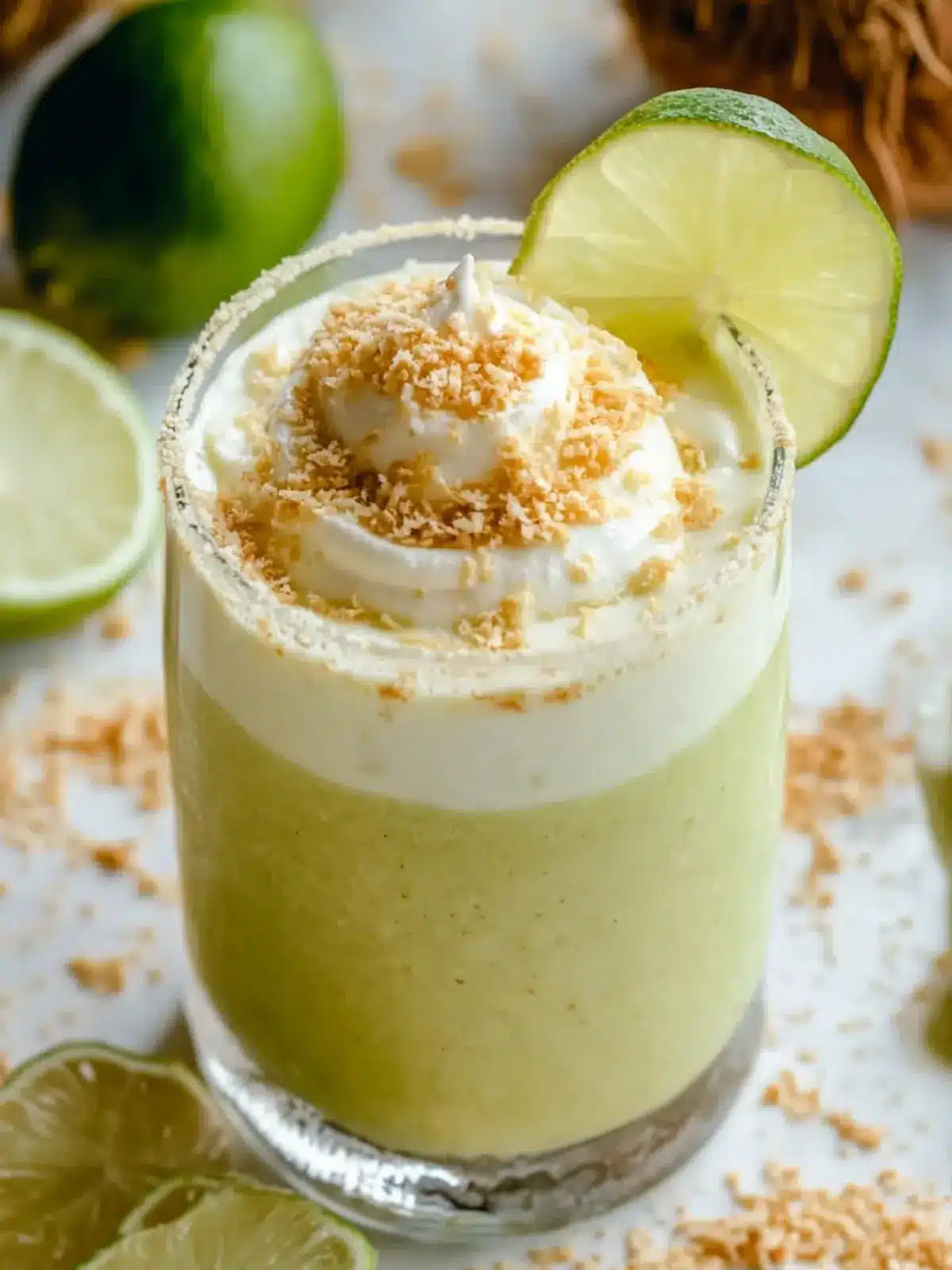 Coconut Key Lime Pie Smoothie