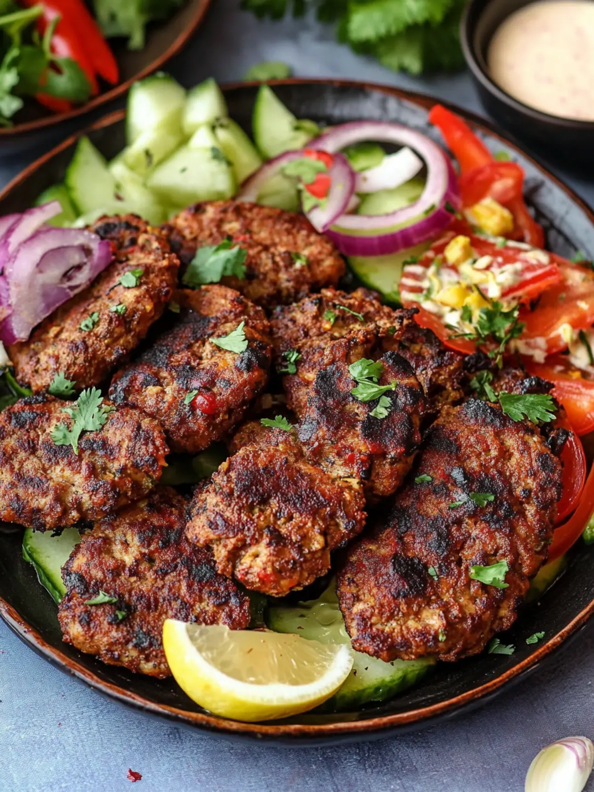 Pakistani Chapli Kabab