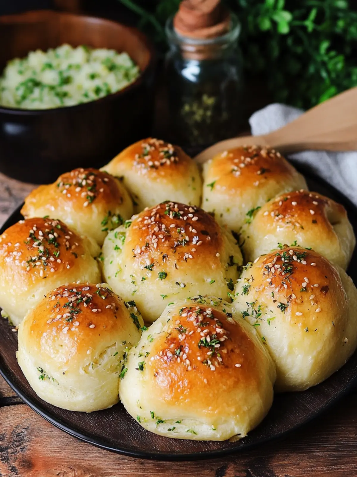 Herbed Potato Rolls