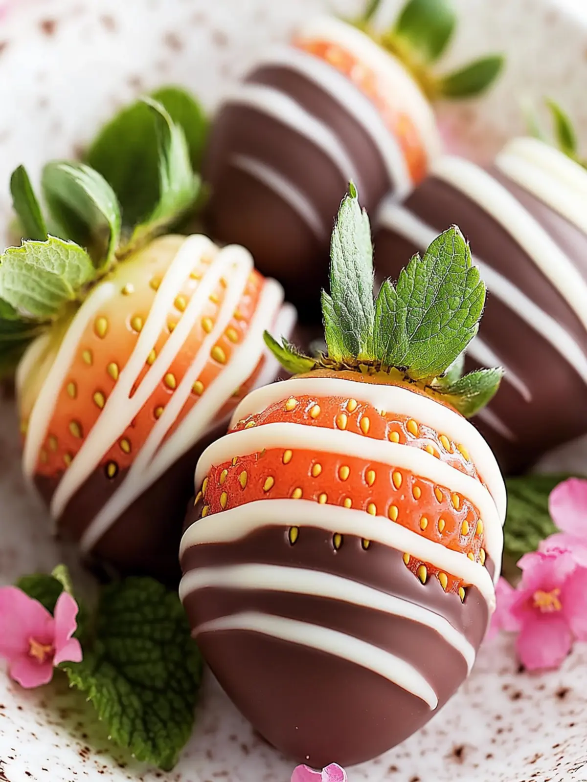 Easter Chocolate-Covered Strawberries