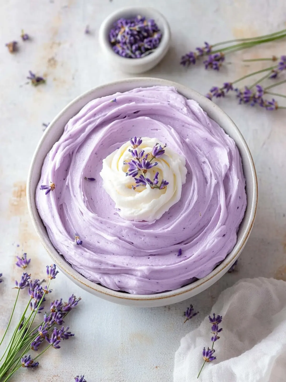 Lavender Buttercream Frosting