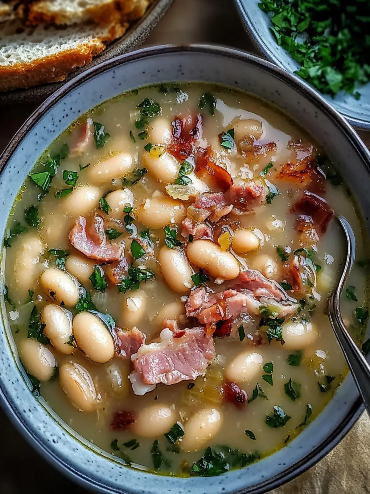 White Bean Ham Hock Soup