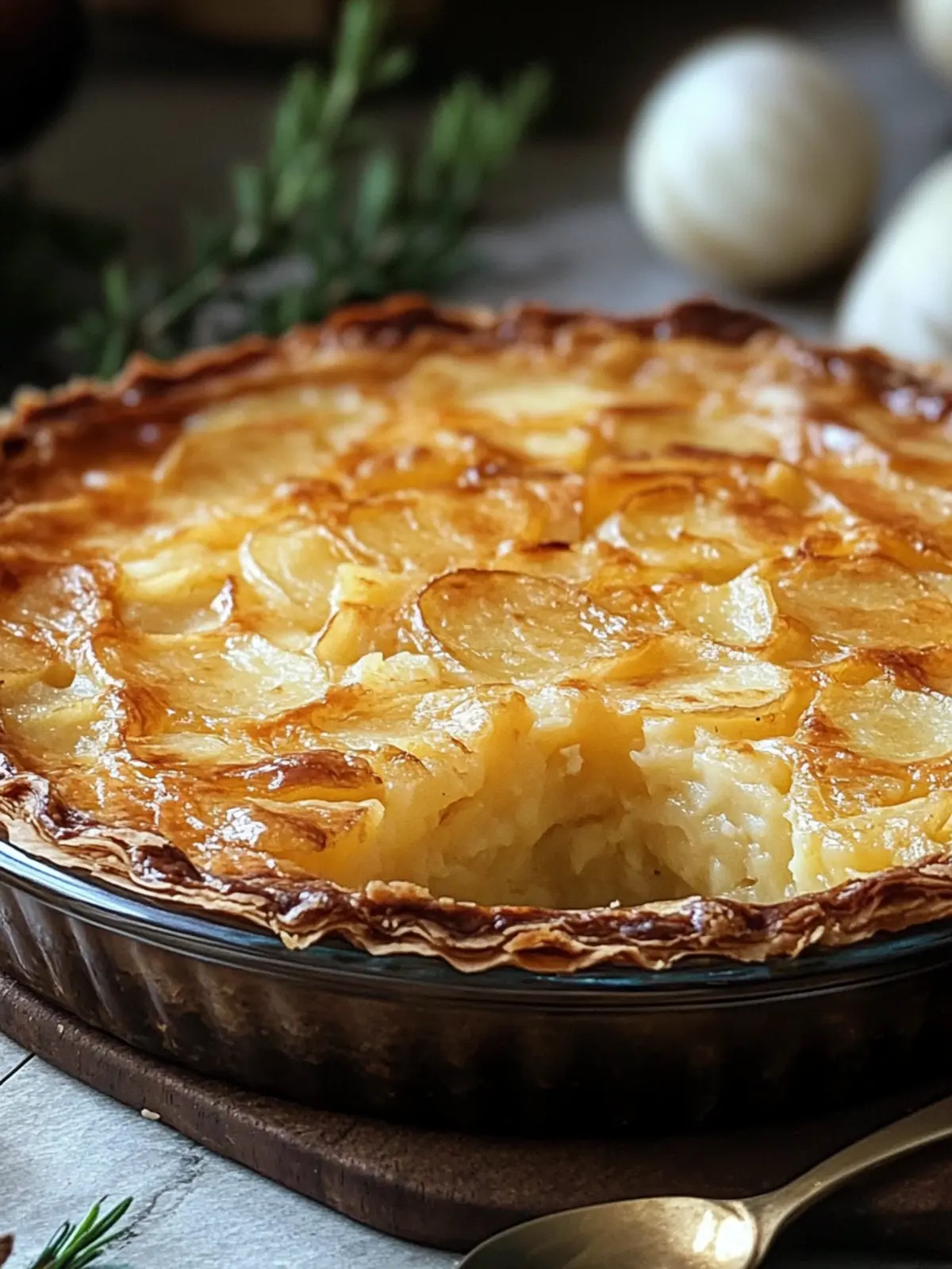 Deliciously Crispy Passover Potato Pie - A Gluten-Free Delight