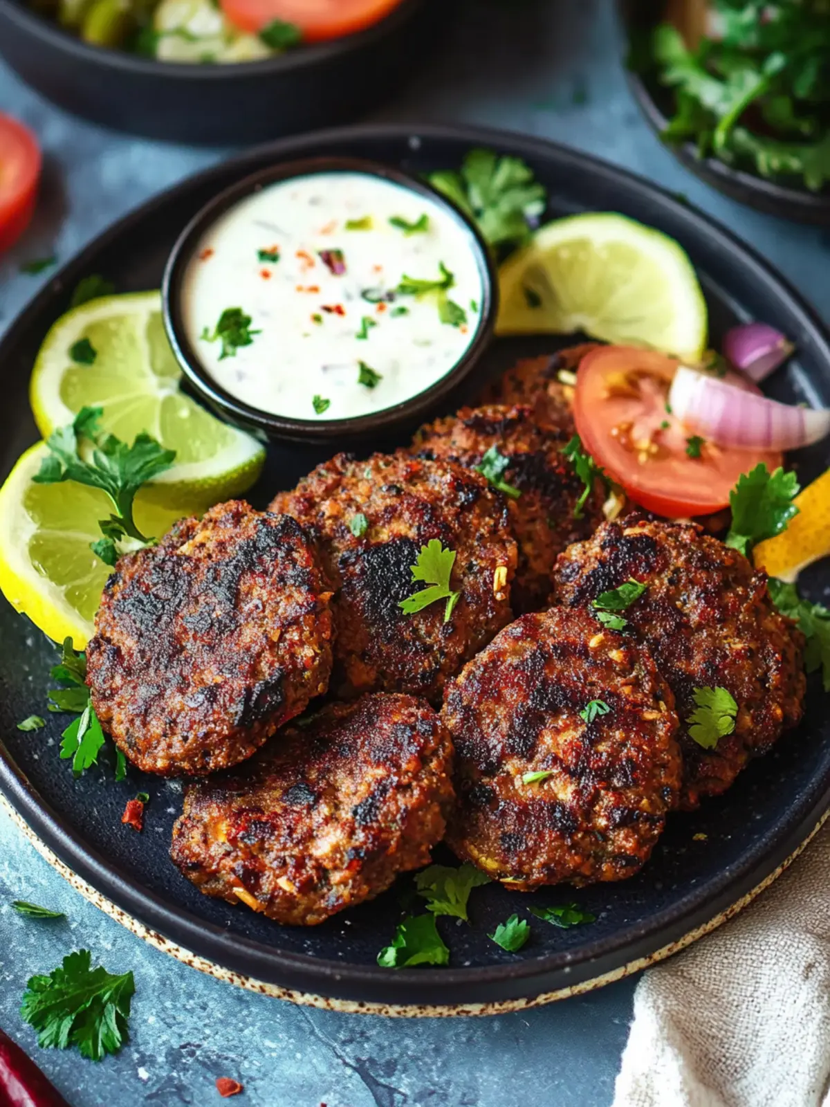 Pakistani Chapli Kabab