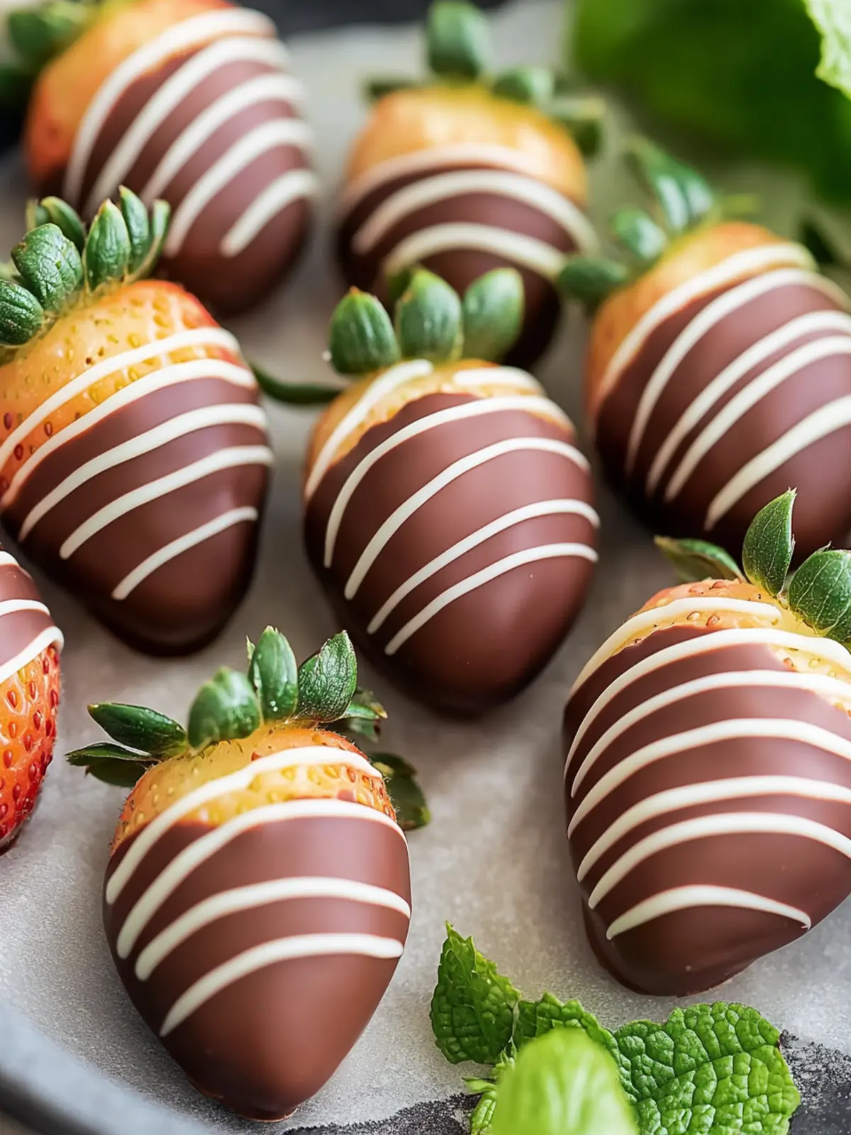 Easter Chocolate-Covered Strawberries