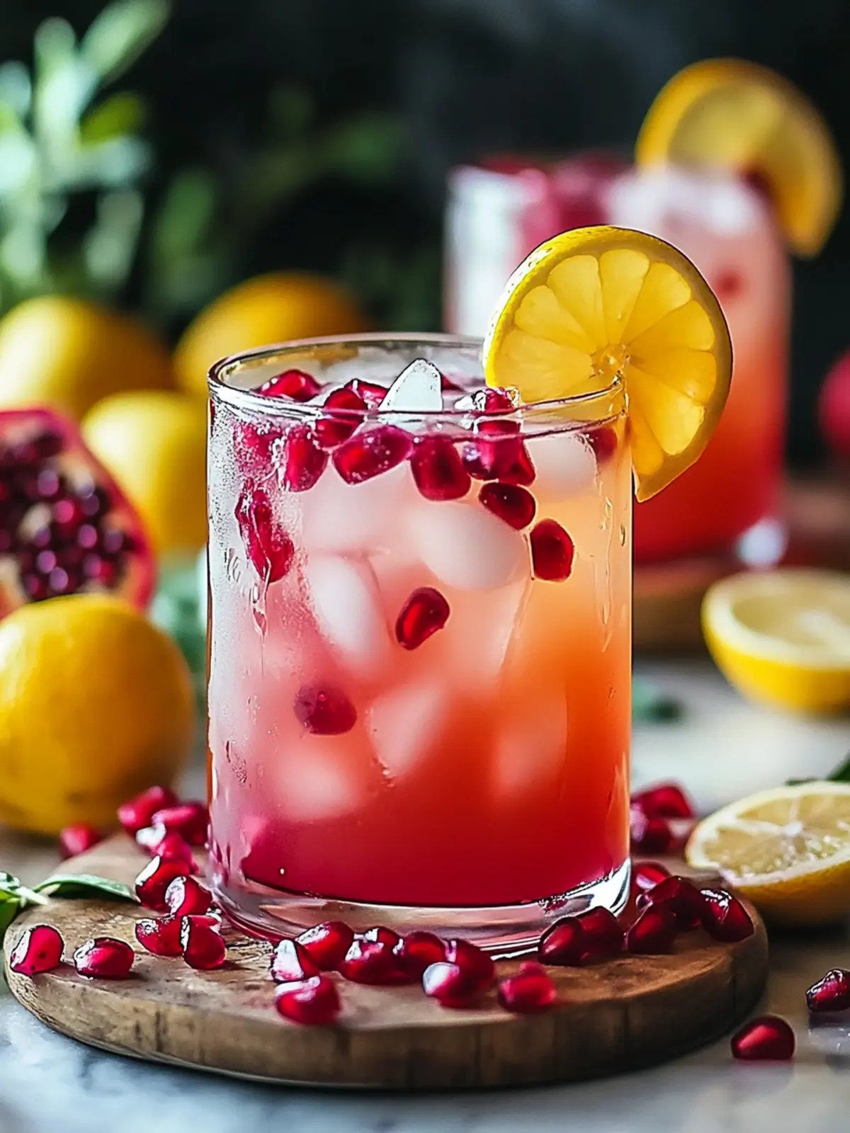 Pomegranate Lemonade