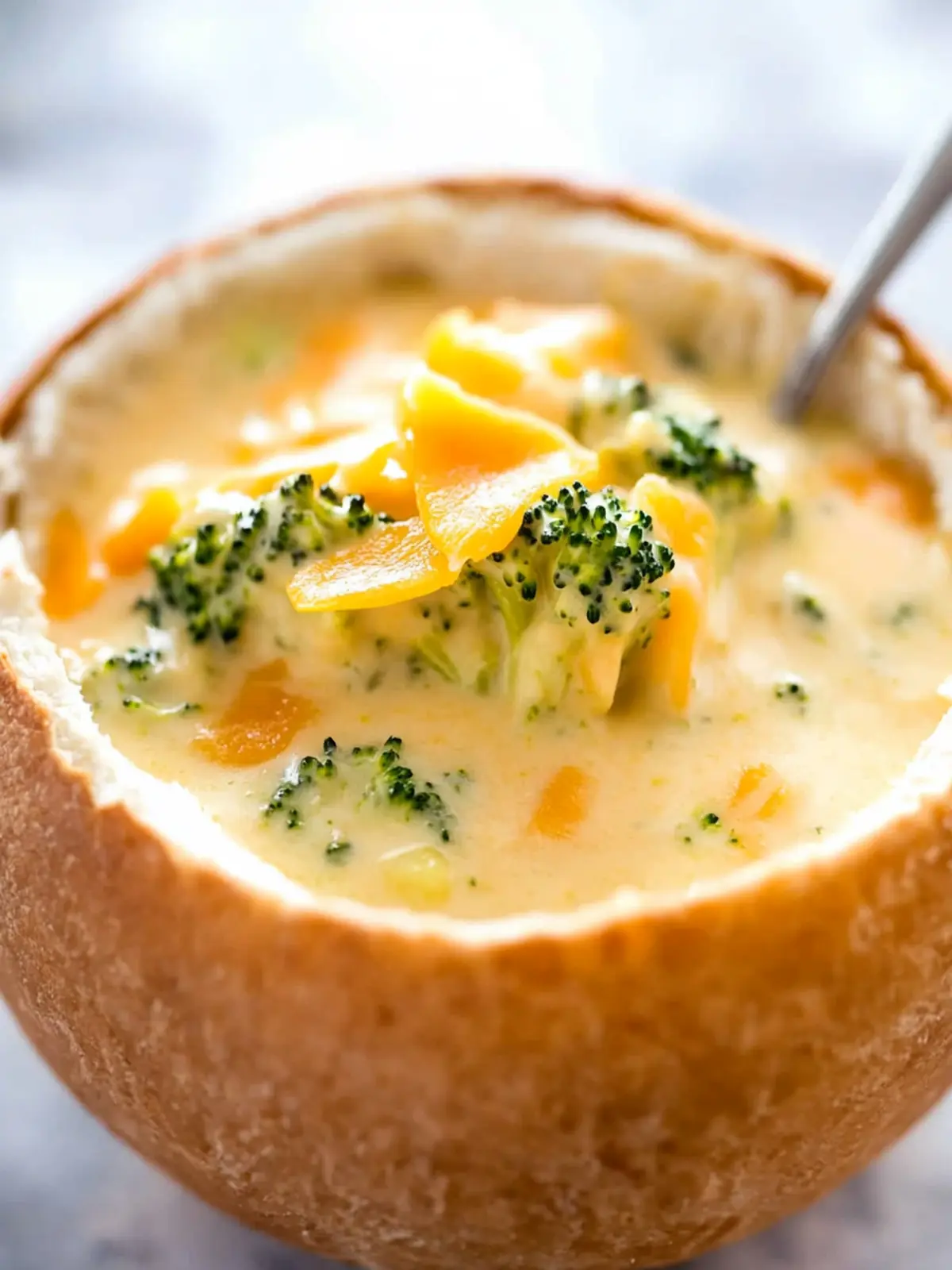 Panera Copycat Broccoli Cheddar Soup