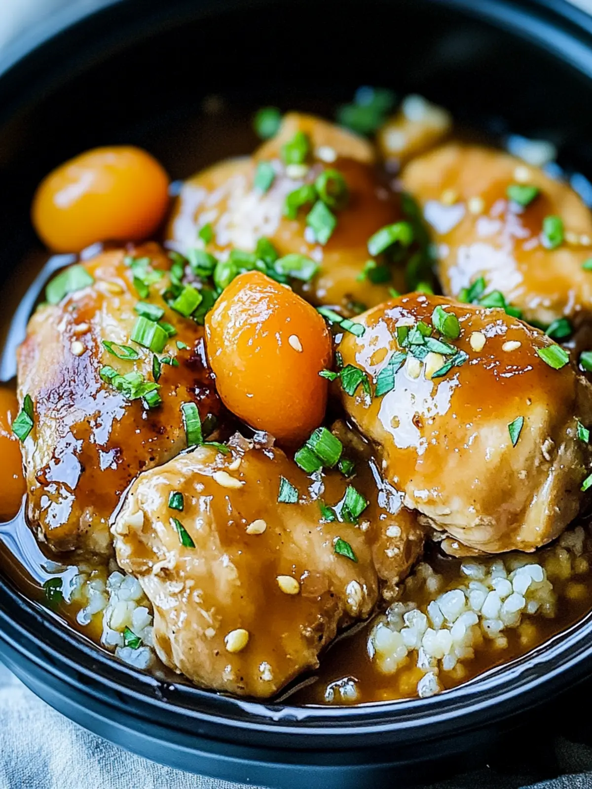 Slow Cooker Apricot Chicken
